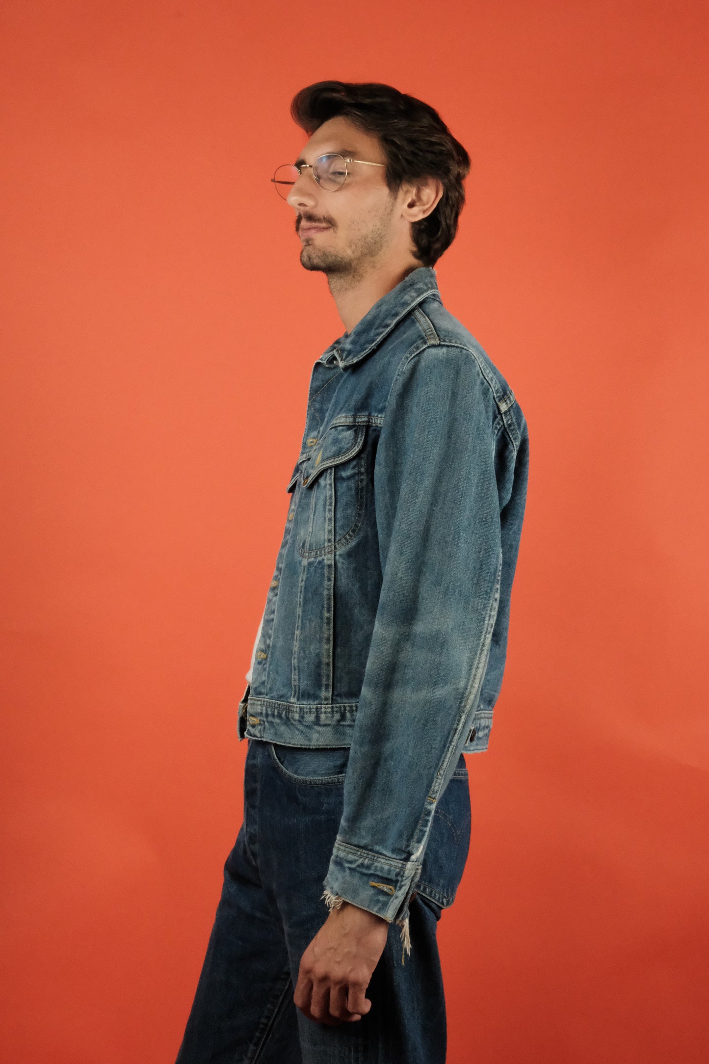 Lee 101-J Denim Jacket 70s - vintage clothing clochard92.com