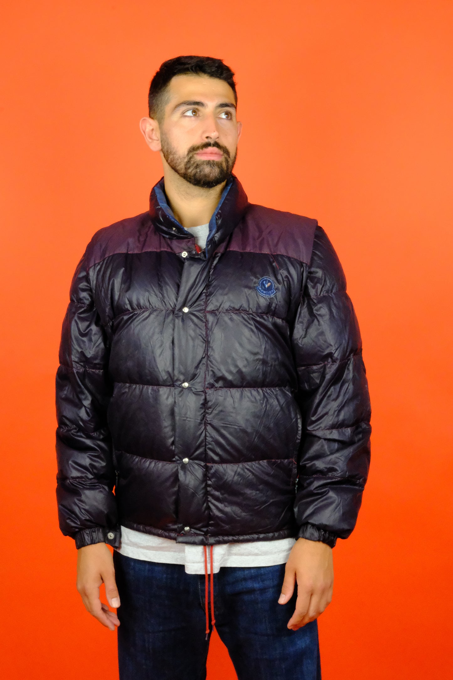 Moncler Down Jacket With Removable Sleeves - vintage clothing clochard92.com