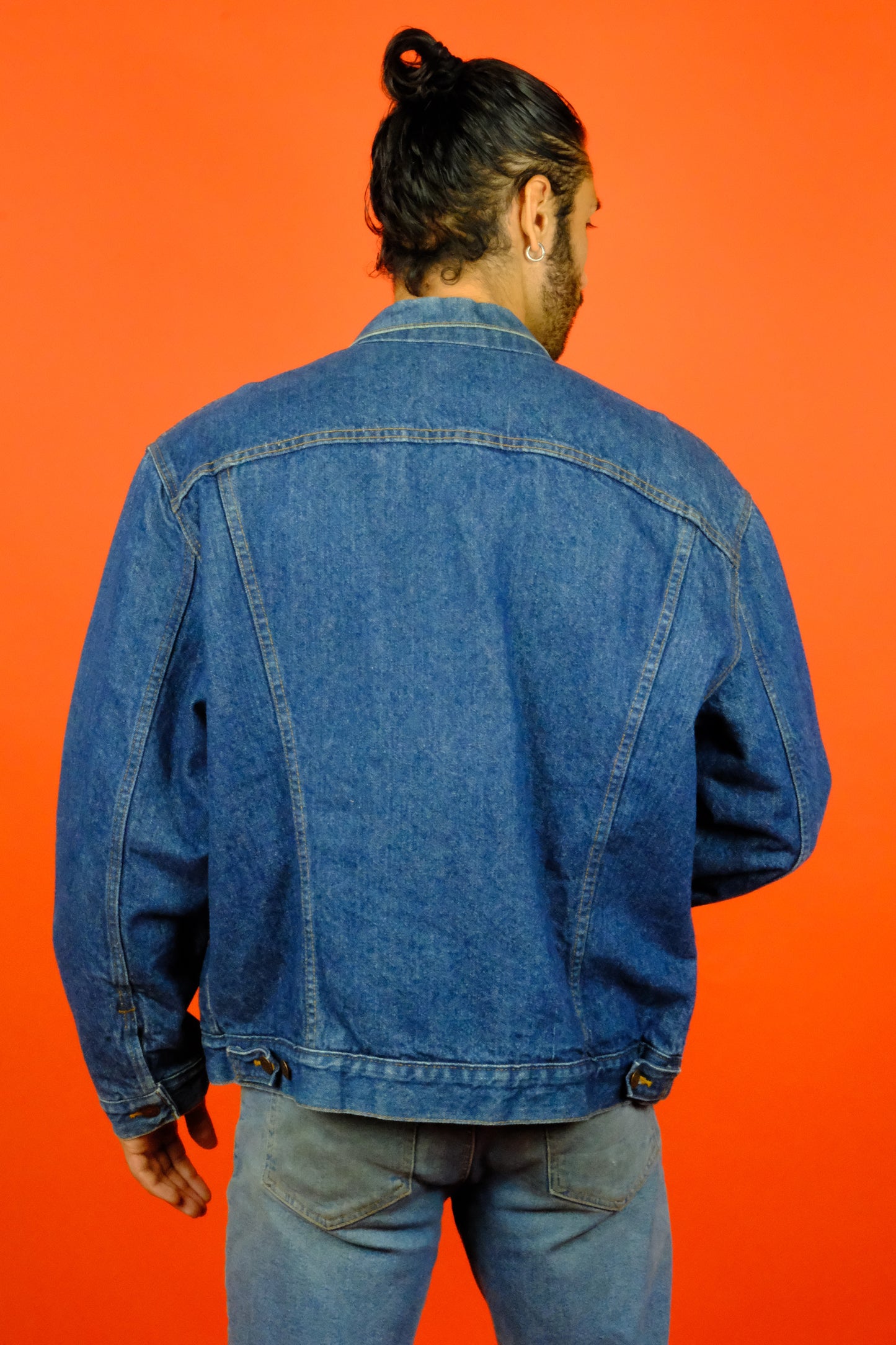 Levi's 'Red Tab' Made in USA Denim Trucker Jacket w/ Lining - vintage clothing clochard92.com