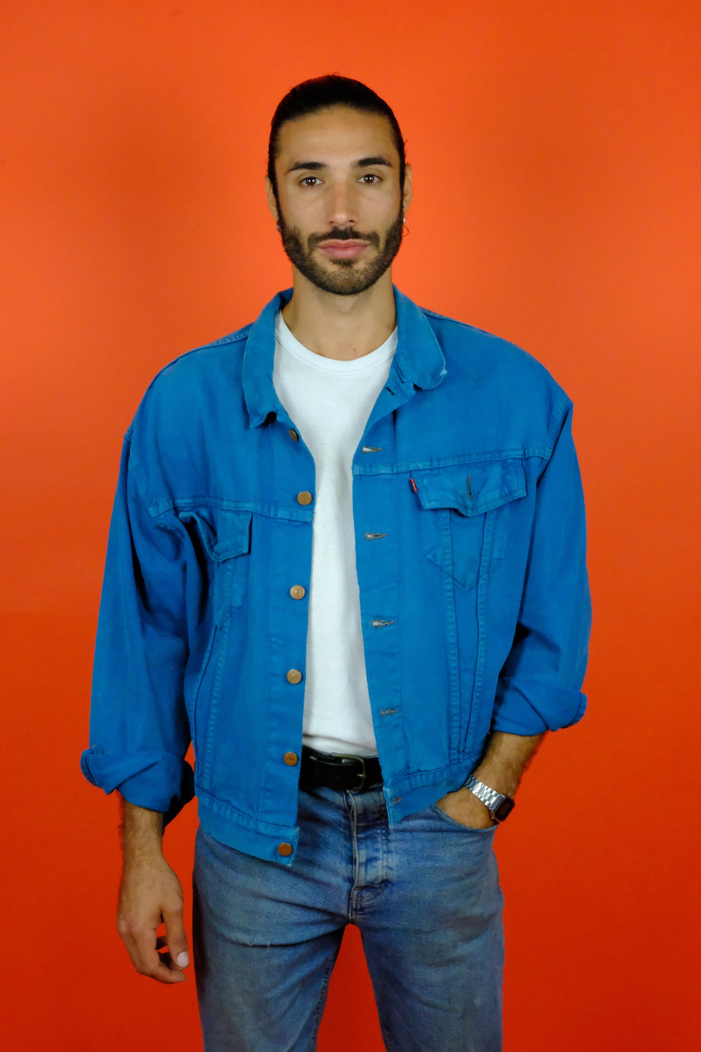 Levi's Red Tab Denim Trucker Jacket - vintage clothing clochard92.com