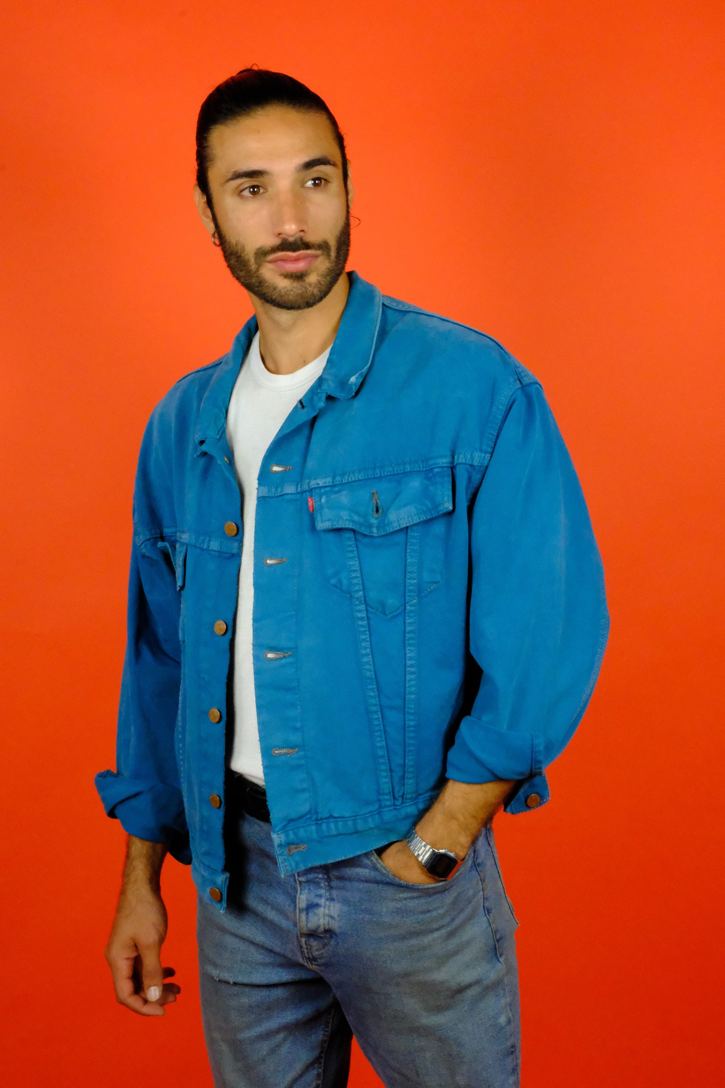 Levi's Red Tab Denim Trucker Jacket - vintage clothing clochard92.com