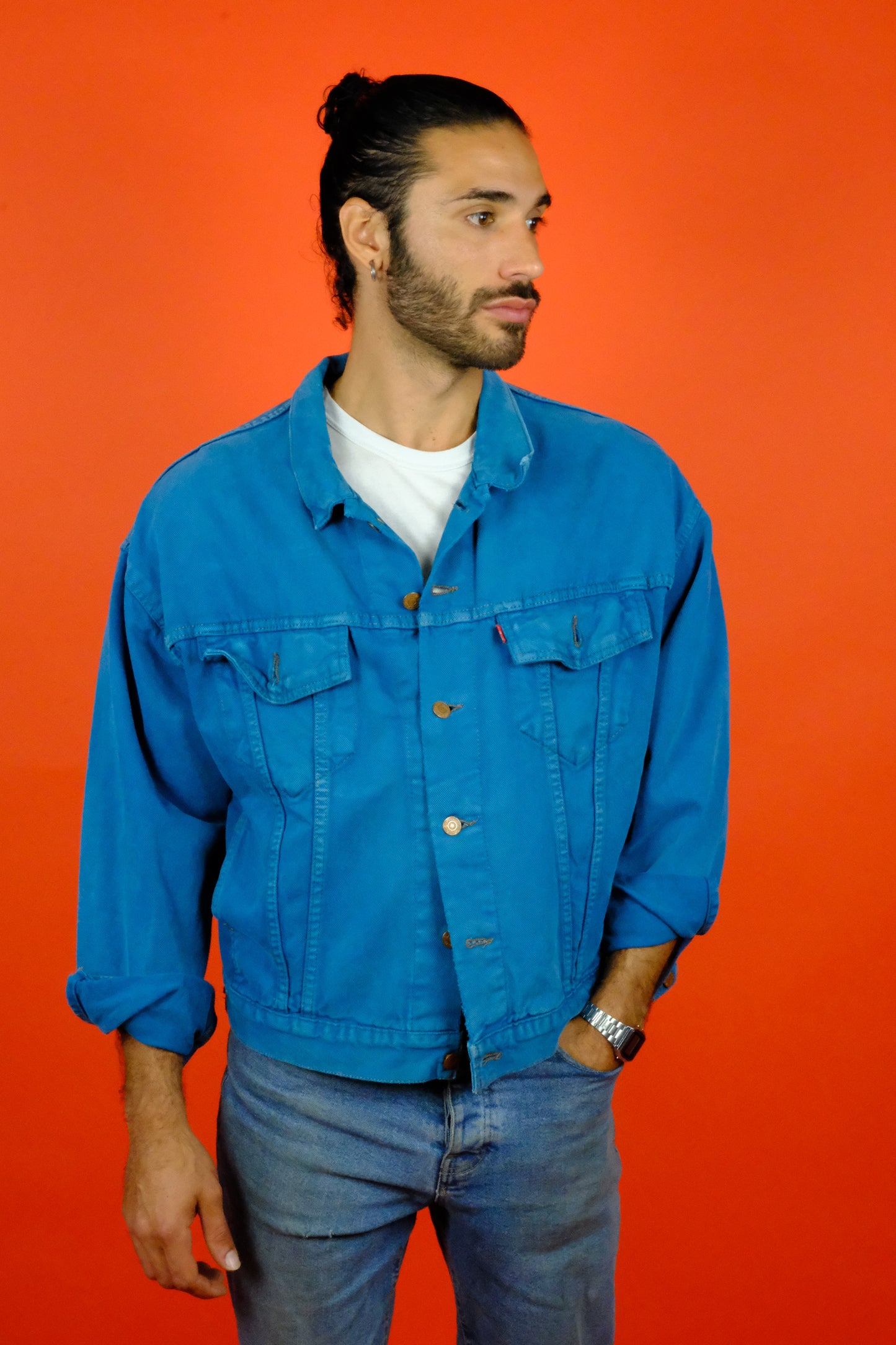 Levi's Red Tab Denim Trucker Jacket - vintage clothing clochard92.com