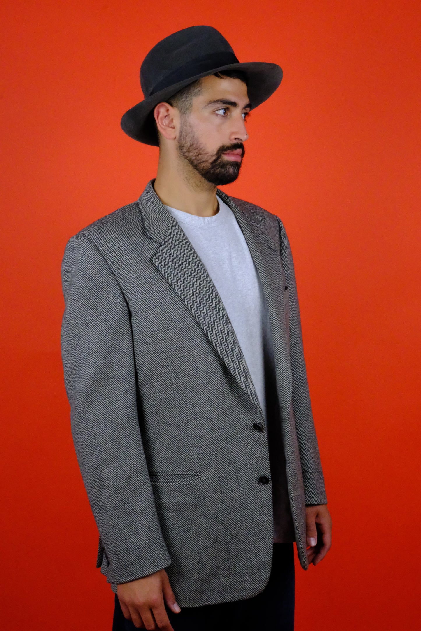 Burberrys' Wool Suit Jacket '52R' - vintage clothing clochard92.com