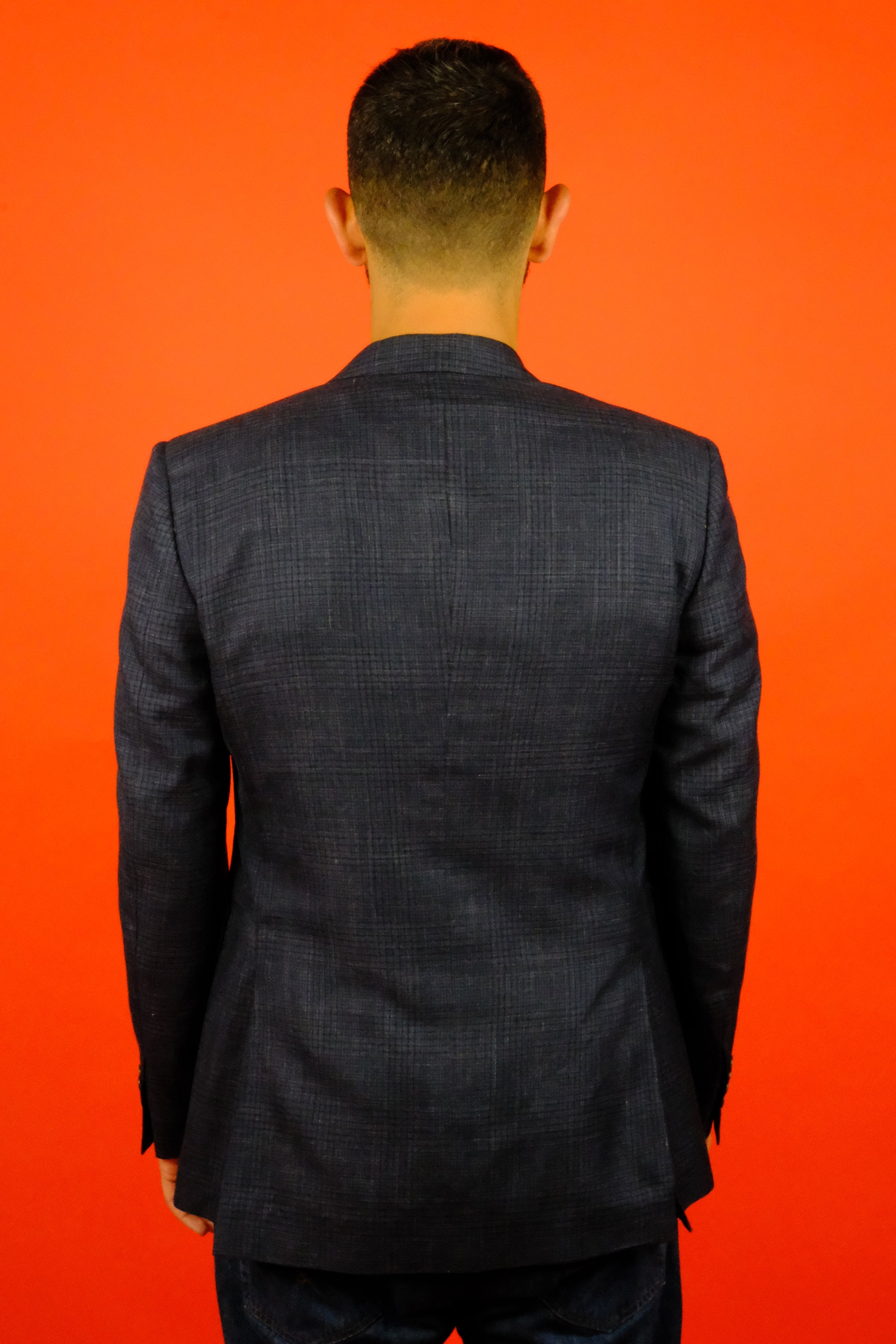 Burberry Wool Mix Blend Suit Jacket '50R' - vintage clothing clochard92.com, Vintage Store Clochard92.com