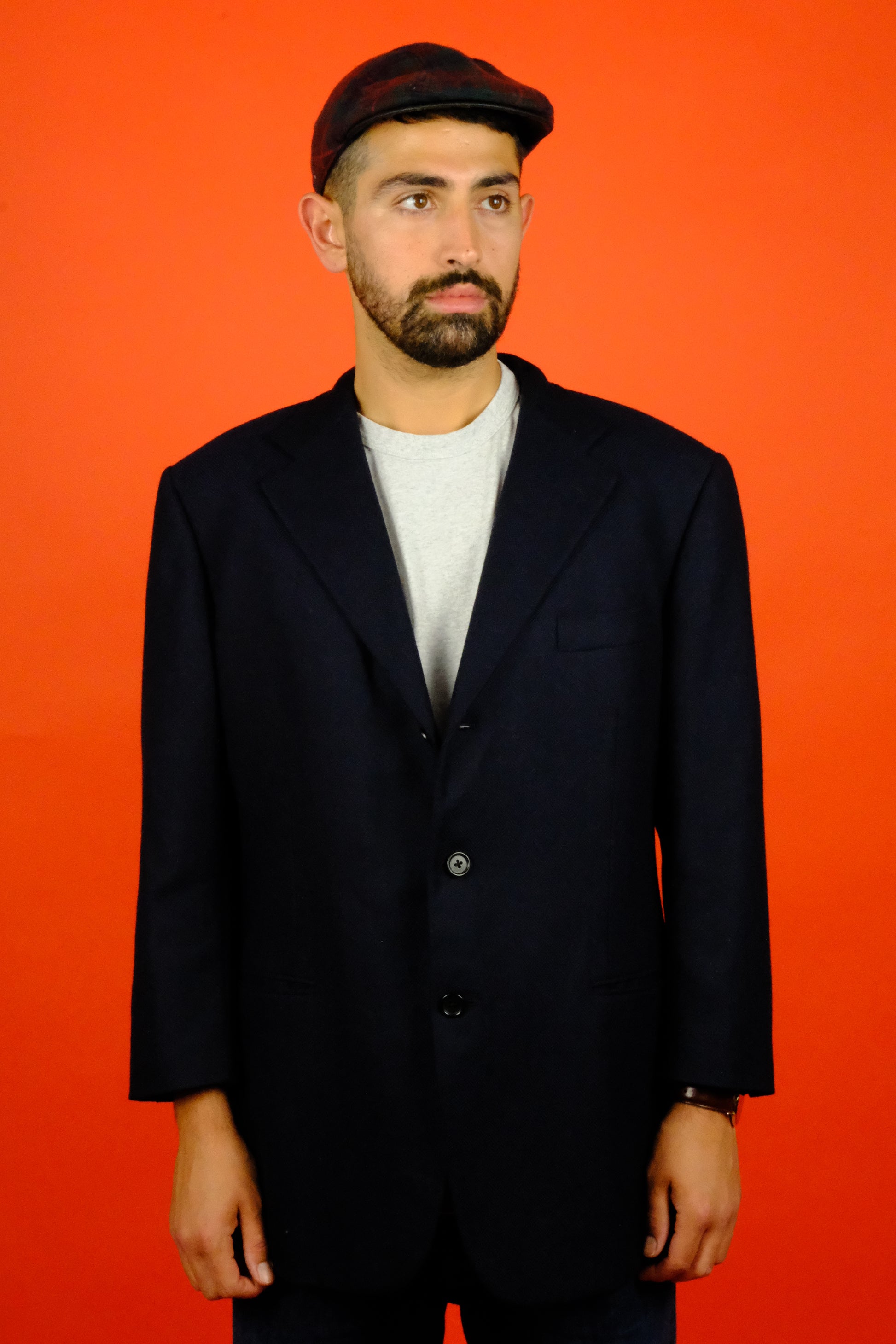 Burberry Wool & Cashmere Suit Jacket - vintage clothing clochard92.com, Vintage Store Clochard92.com