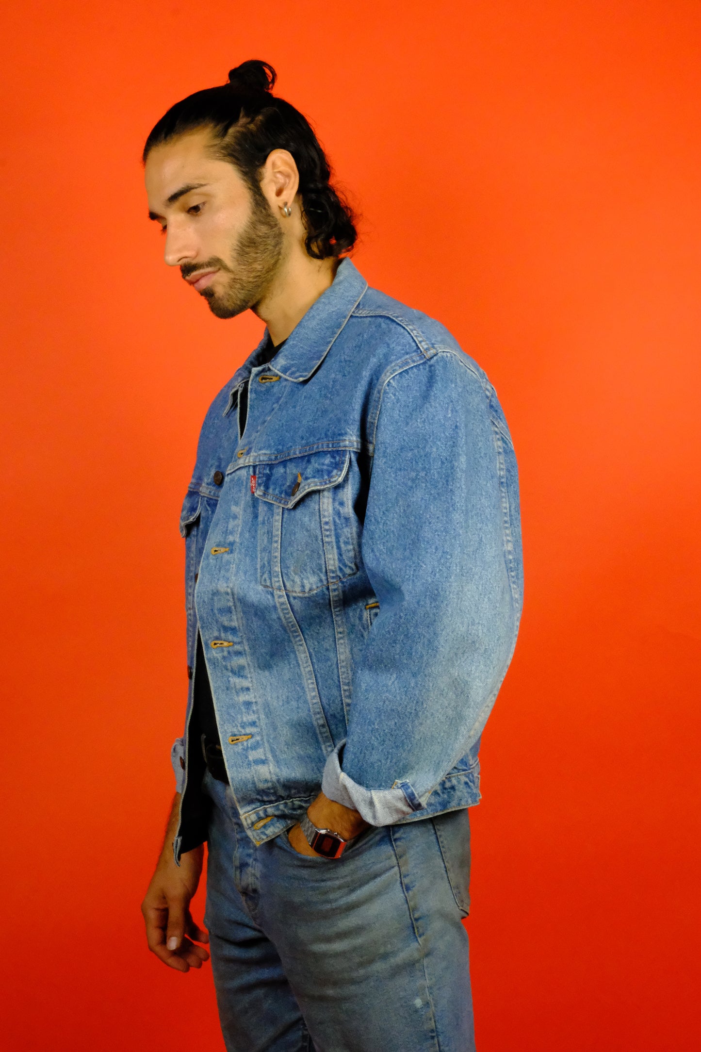 Levi's Red Tab Denim Trucker Jacket 'M' - vintage clothing clochard92.com