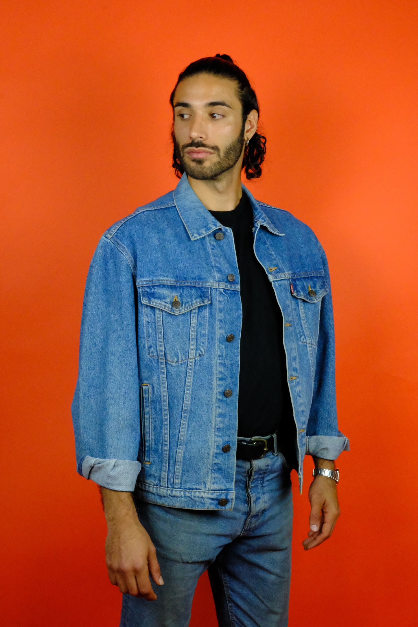 Levi's Red Tab Denim Trucker Jacket 'M' - vintage clothing clochard92.com