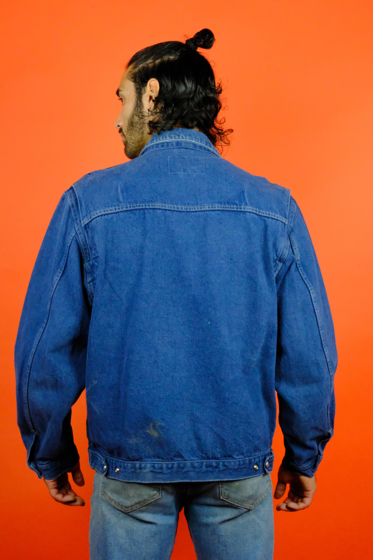 Wrangler Blue Denim Jacket 'XL' - vintage clothing clochard92.com