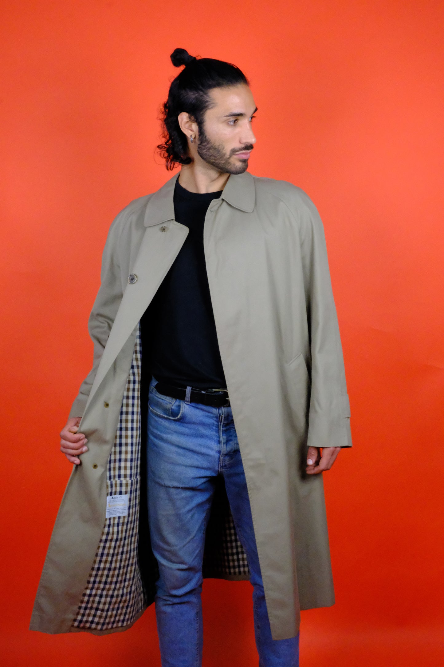 Aquascutum of London Trench Coat '42R' - vintage clothing clochard92.com