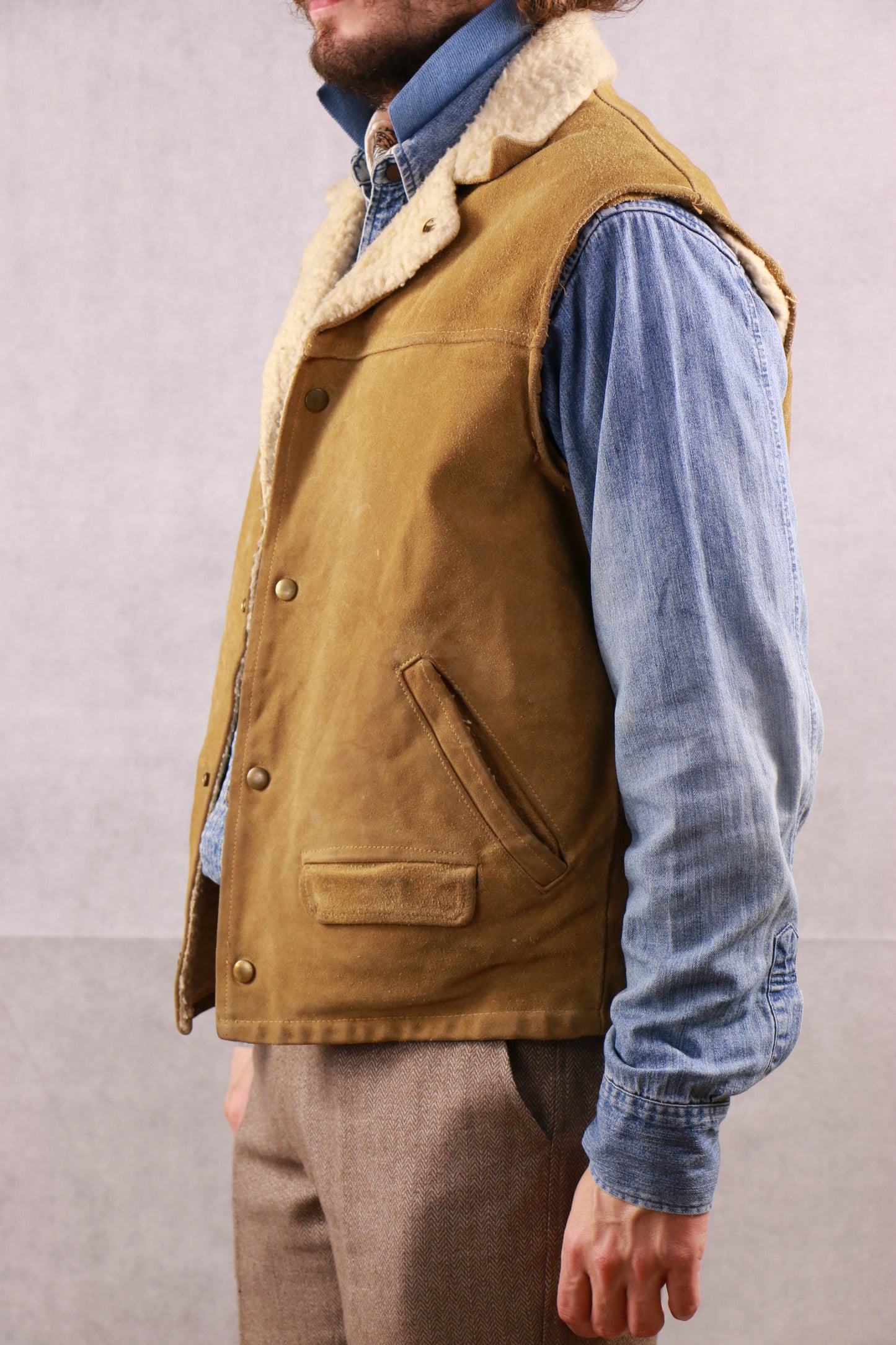 Shearling Vest, clochard92.com