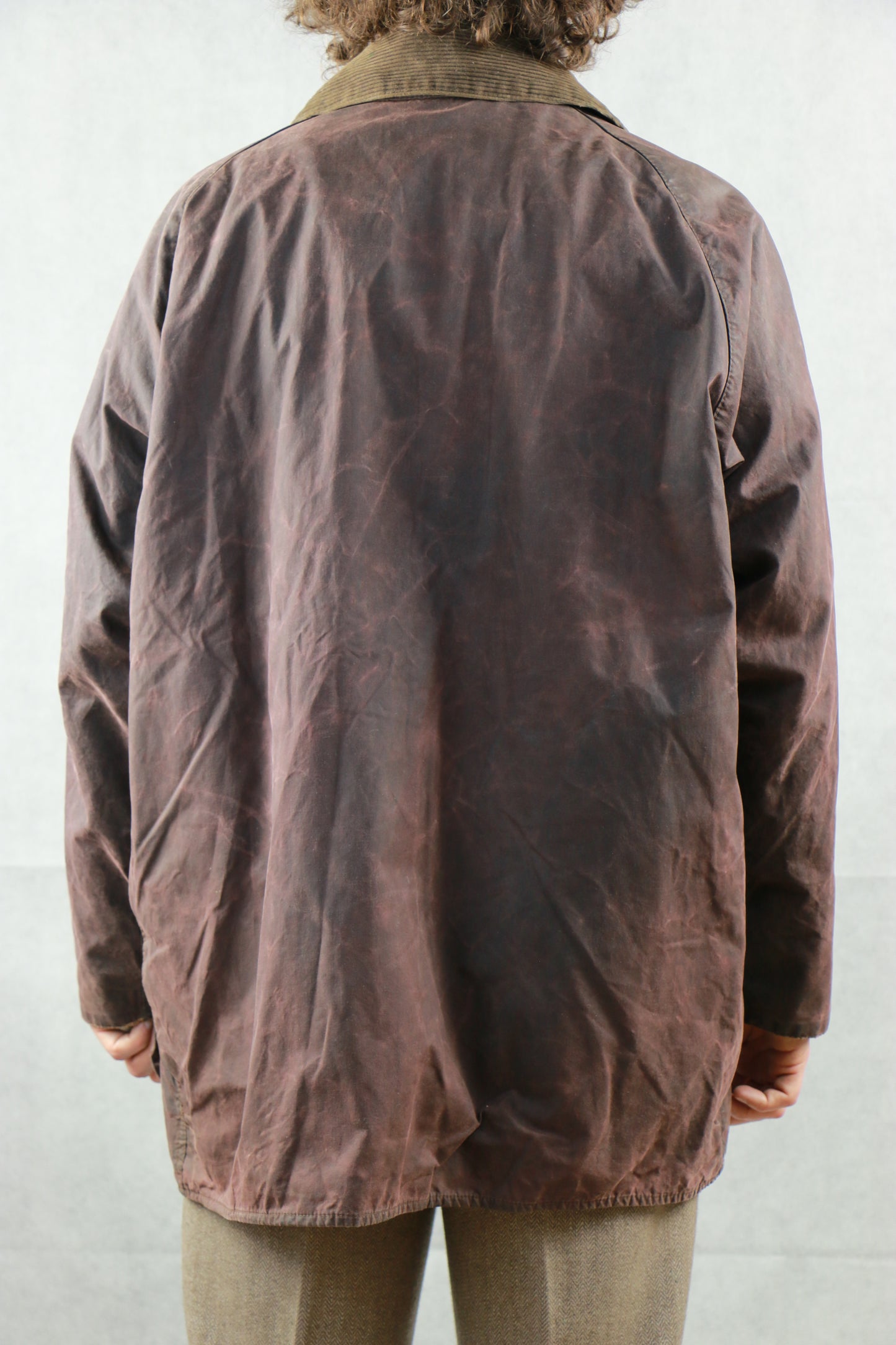 Barbour Beaufort Jacket Burgundy - vintage clothing clochard92.com