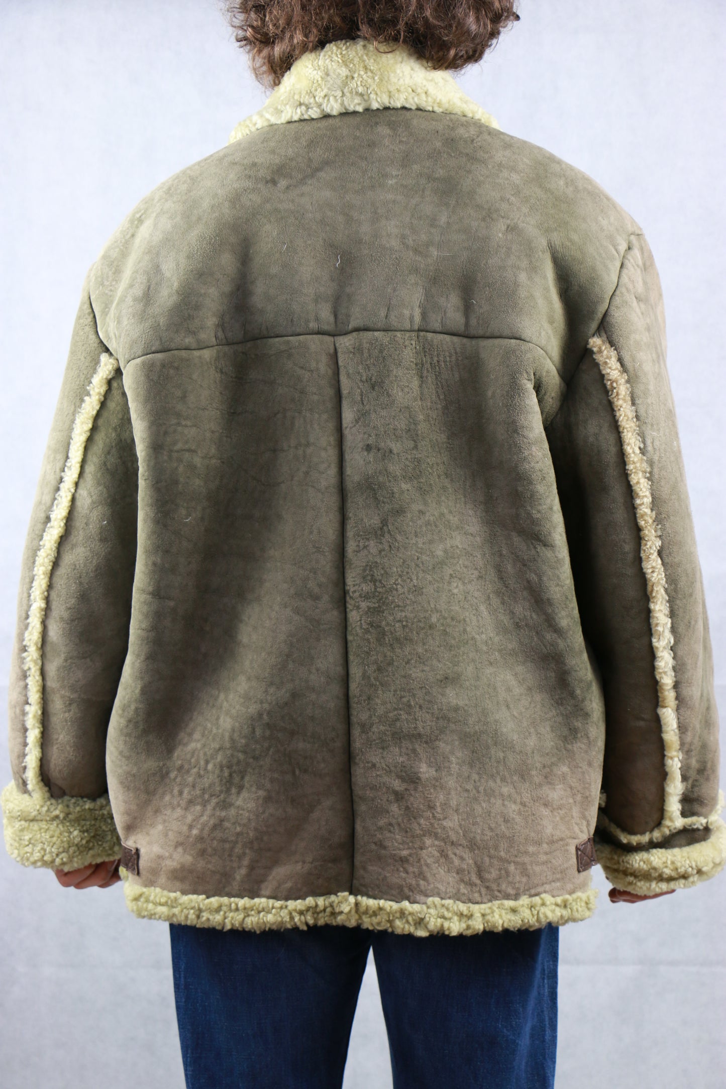 Stone Island B-3 Shearling Jacket, clochard92.com