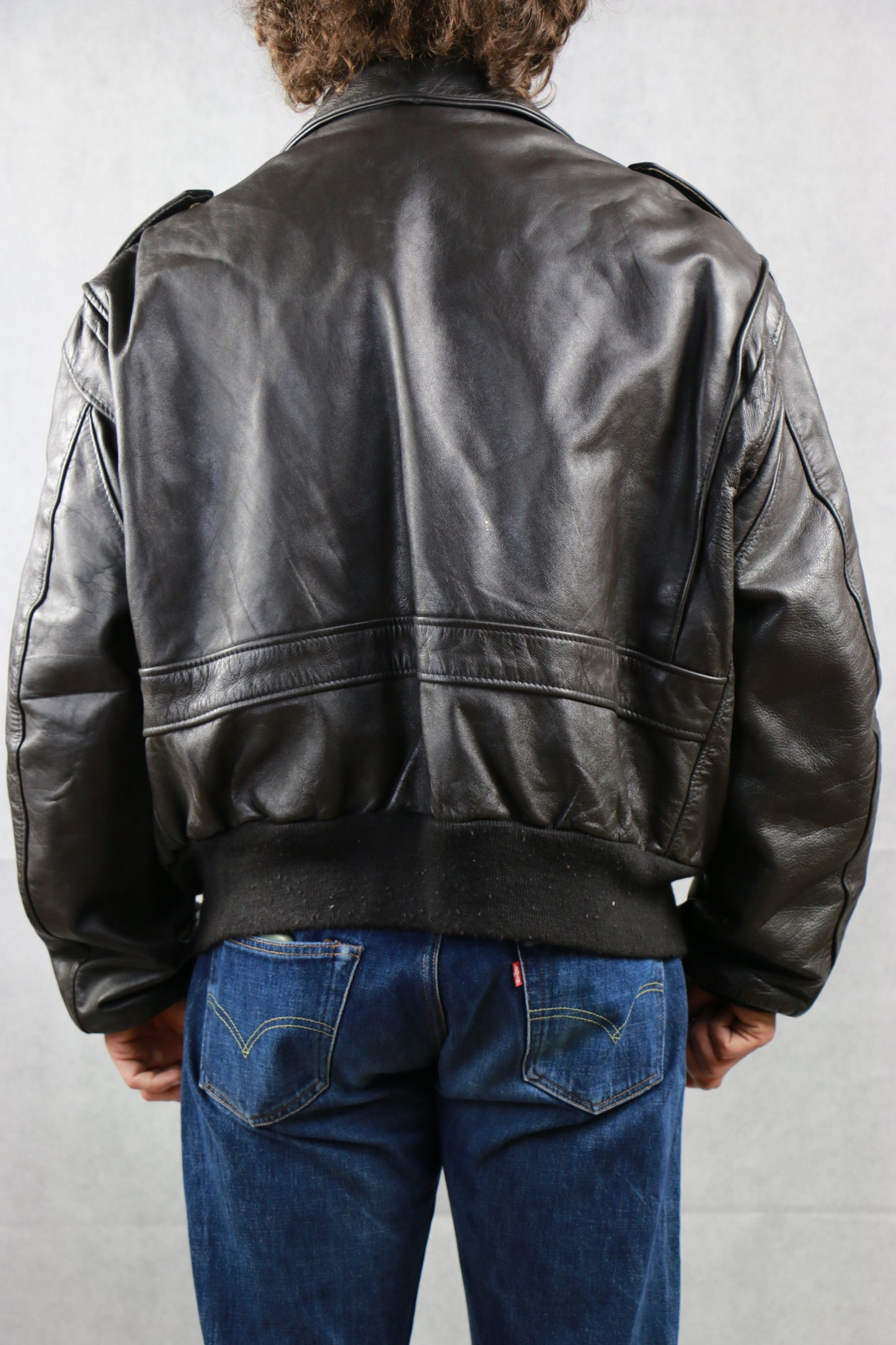 Schott 684 SM Leather Jacket Type A-2, clochard92.com