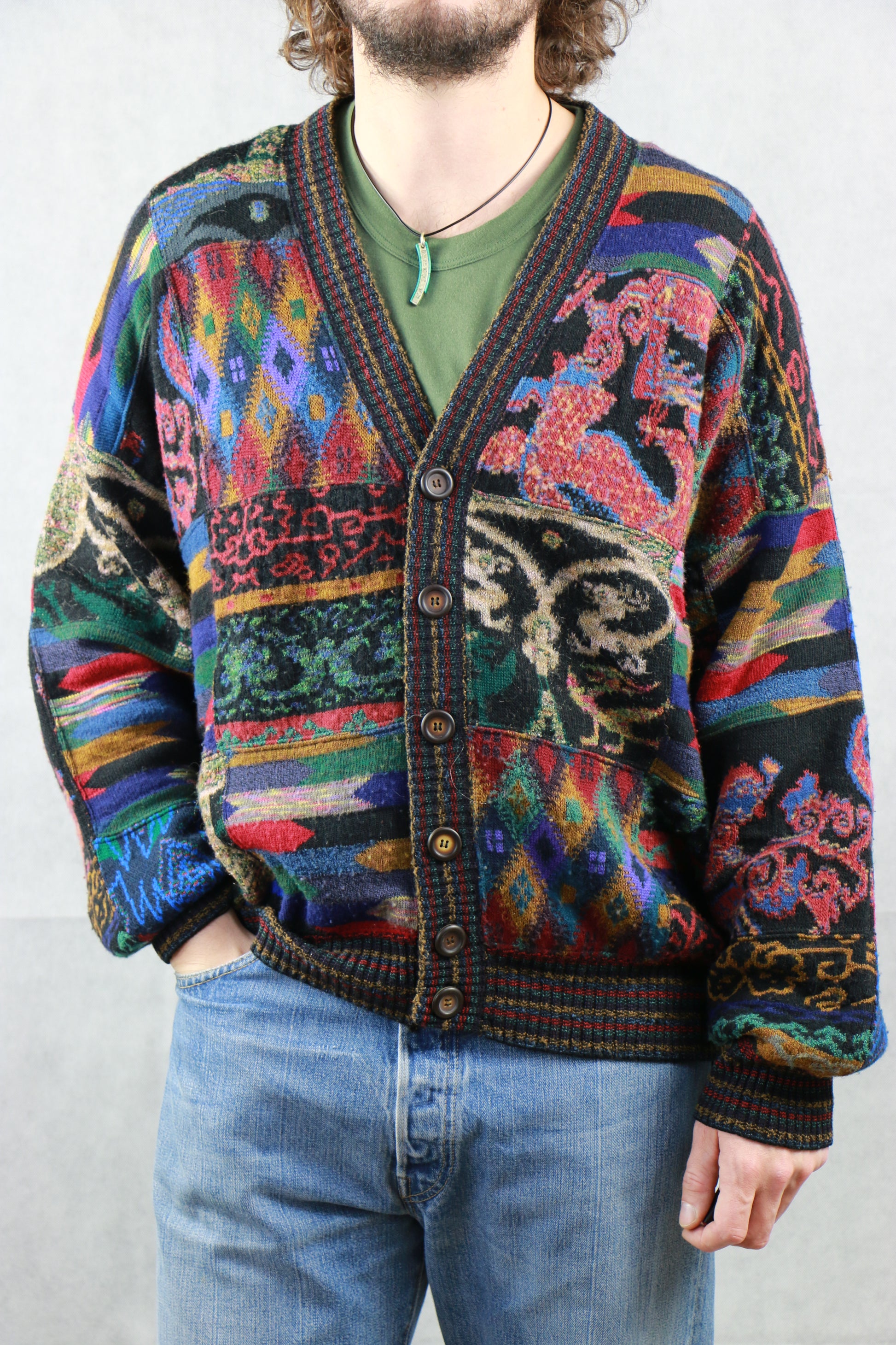 Missoni Cardigan 'XL', vintage store clochard92.com, Vintage Store Clochard92.com