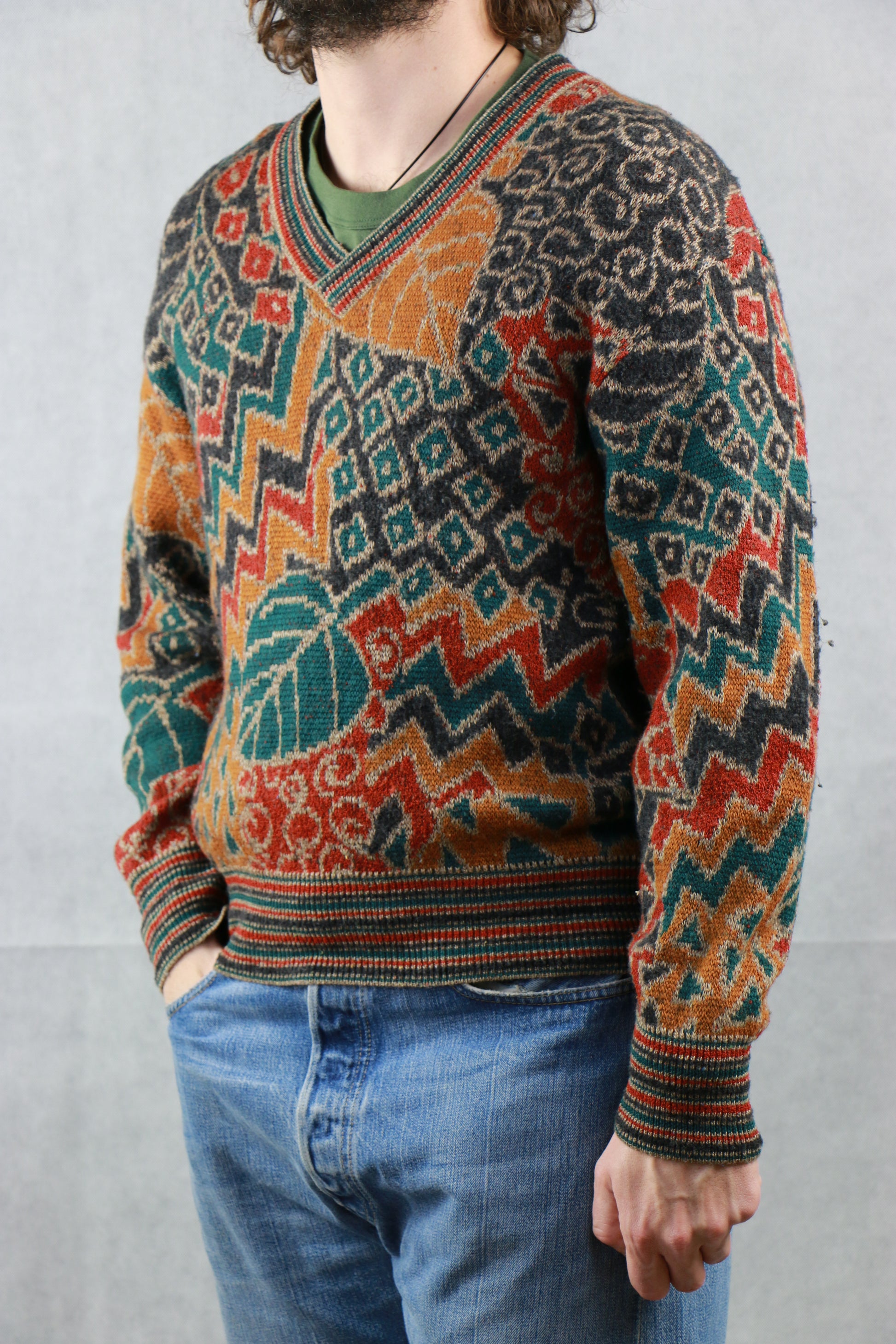 Missoni Sport Sweater, vintage store clochard92.com, Vintage Store Clochard92.com