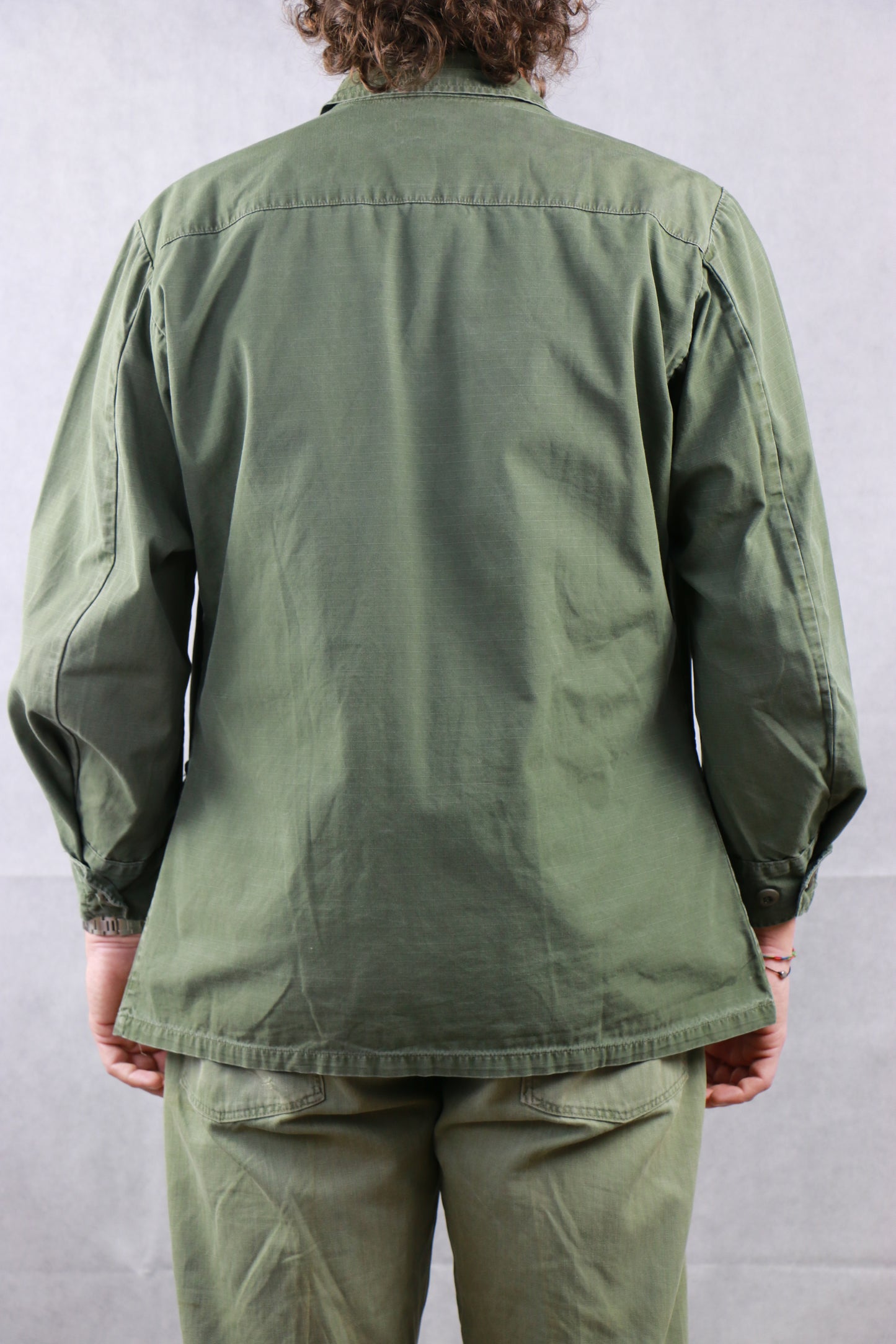 Jungle Jacket Olive Green 1970, clochard92.com