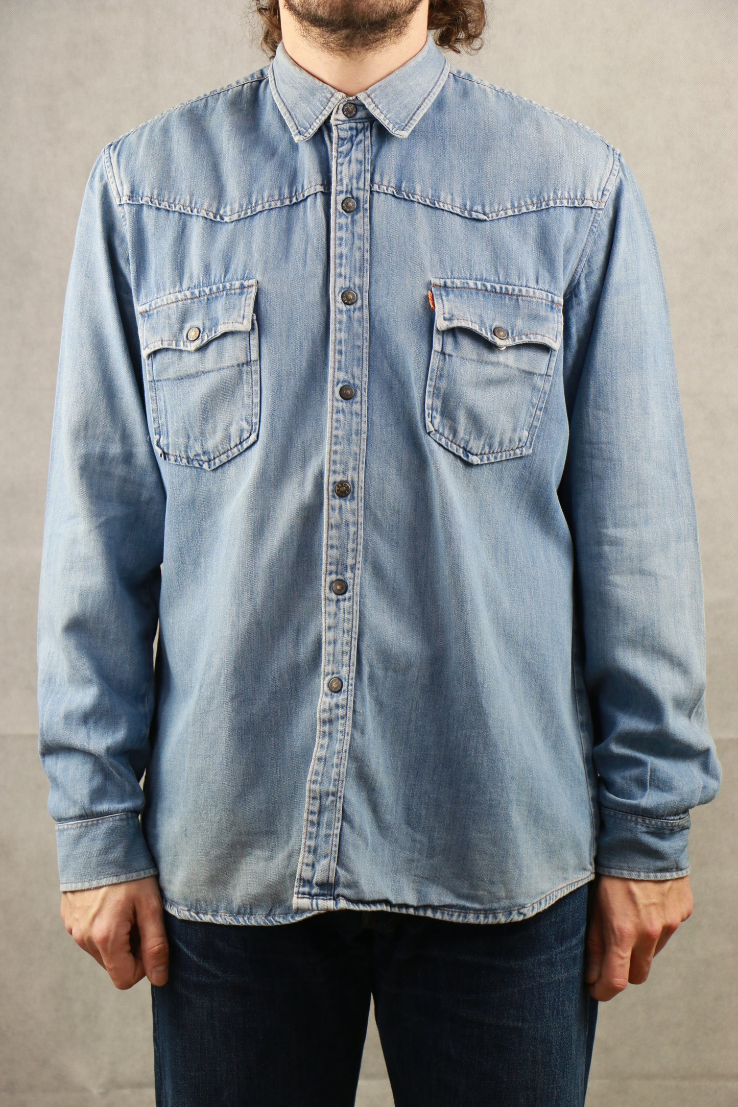 Levi's 'Orange Tag' Denim Shirt, clochard92.myshopify.com
