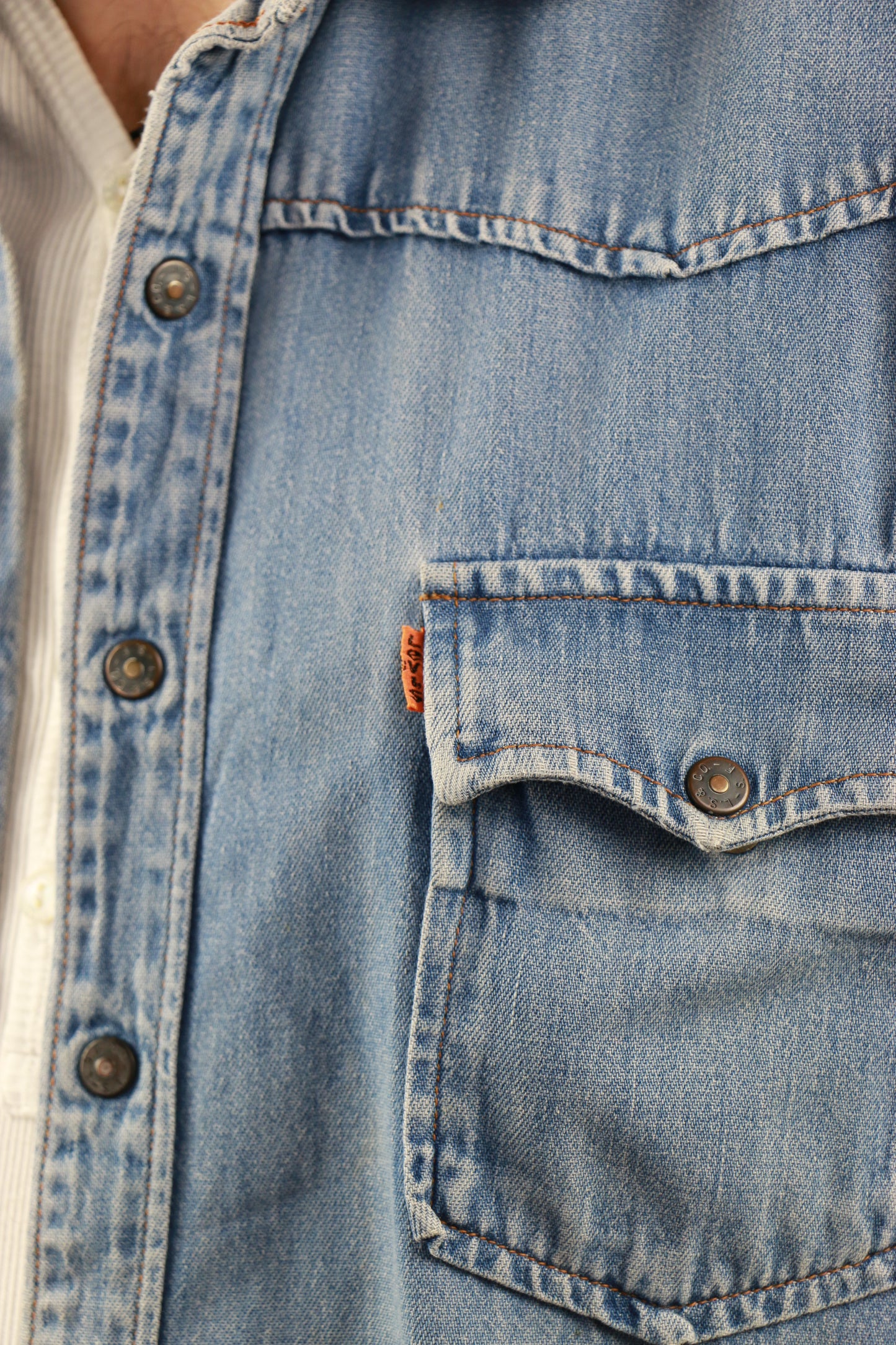 Levi's 'Orange Tag' Denim Shirt, clochard92.com