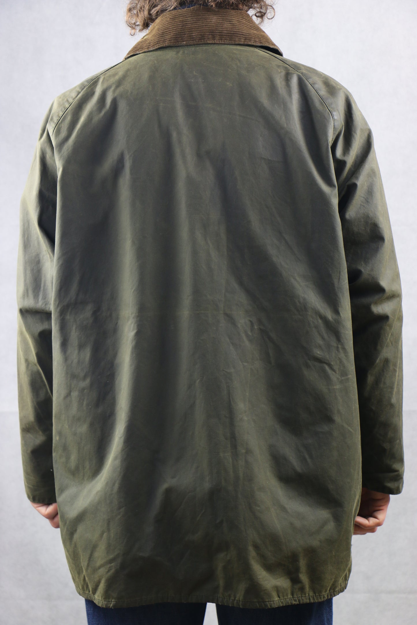 Barbour 'Beaufort' C46 Wax Jacket Green - vintage clothing clochard92.com