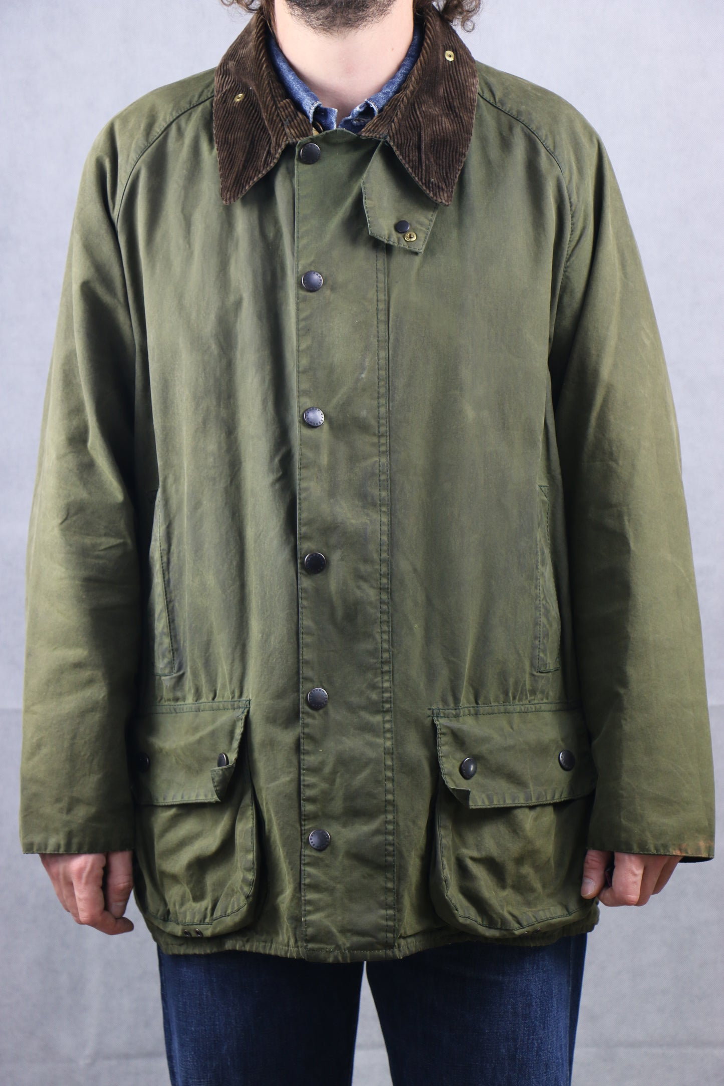 Barbour 'Beaufort' C50 Wax Jacket - vintage clothing clochard92.com