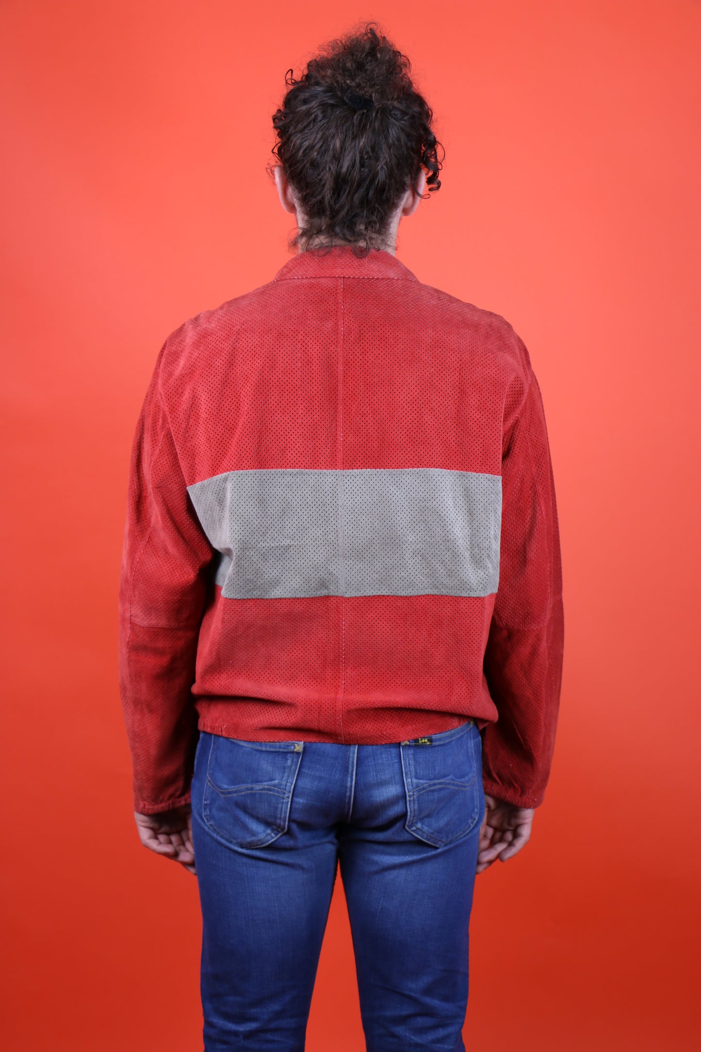 La Matta leather striped jacket - vintage clothing clochard92.com