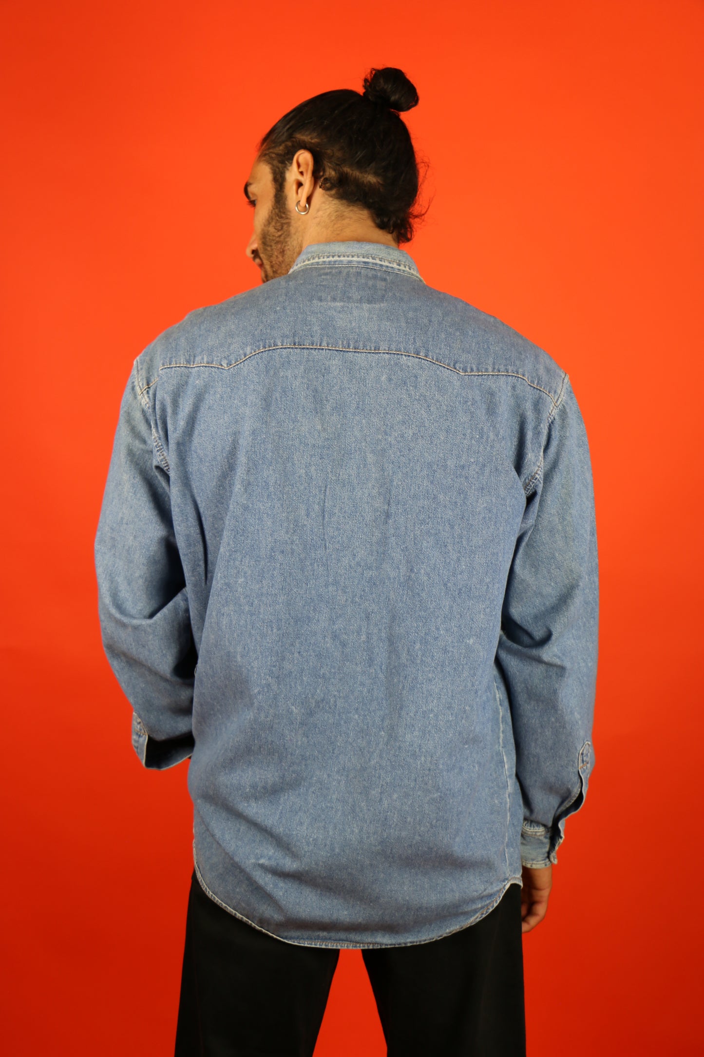 Levis Orange Tag Denim Shirt 90s- vintage clothing clochard92.com