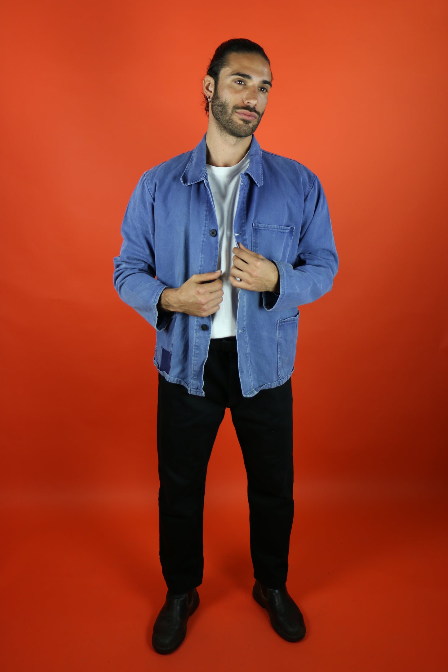 Work Jacket Patche on the pocket - vintage clothing clochard92.com