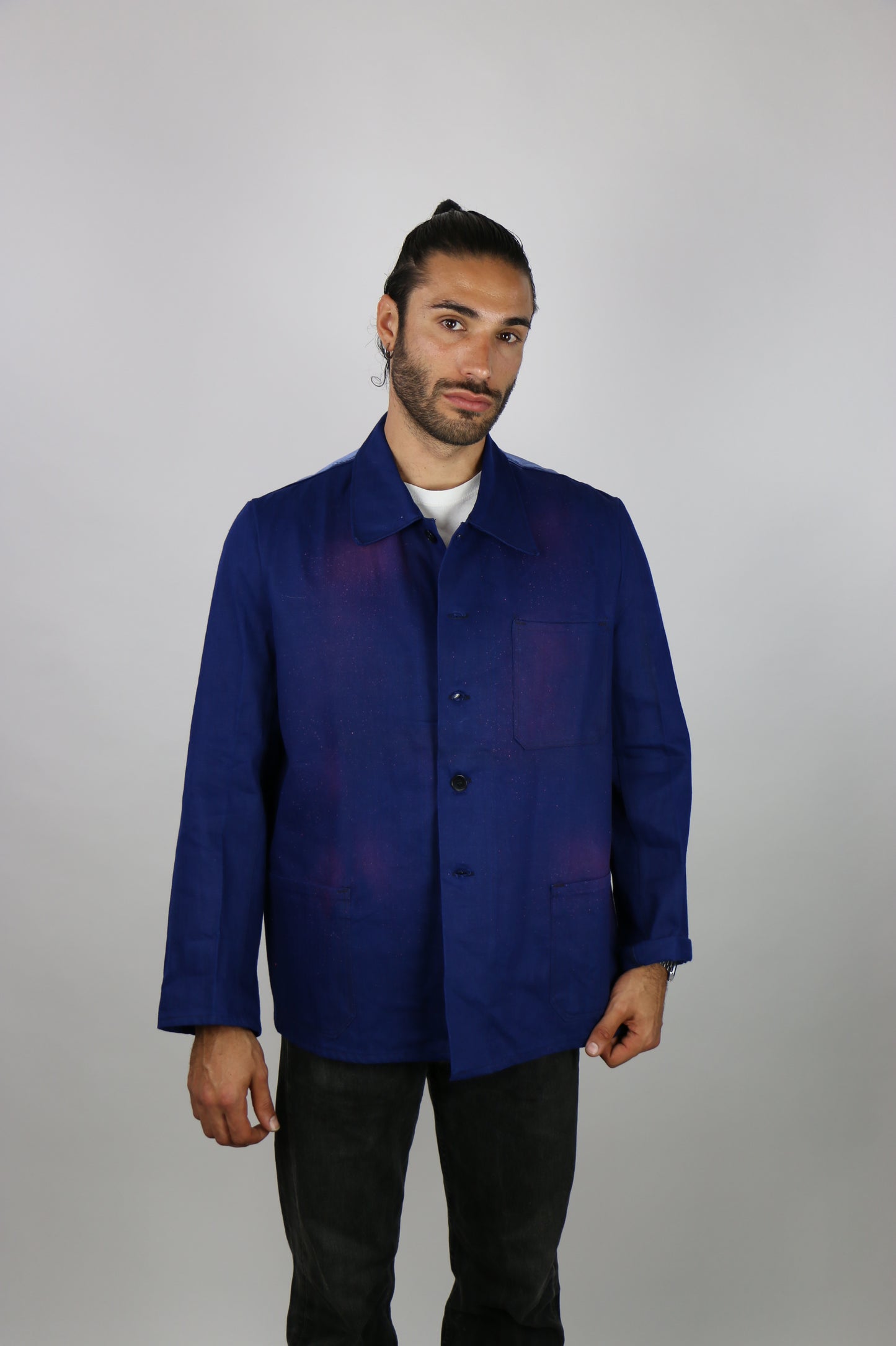 Work Jacket Blue - Vintage clothing clochard92.com
