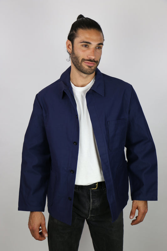 Work Jacket Blue - Vintage clothing clochard92.com