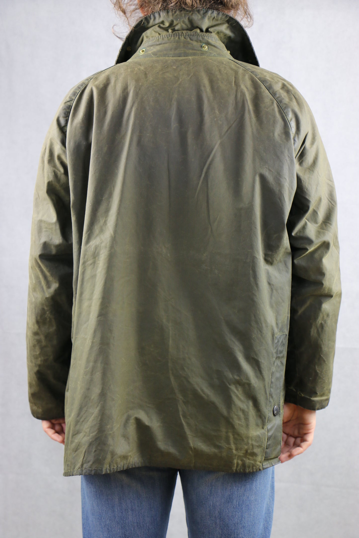 Barbour Bedale C46 / 117CM Wax Jacket green - vintage clothing clochard92.com