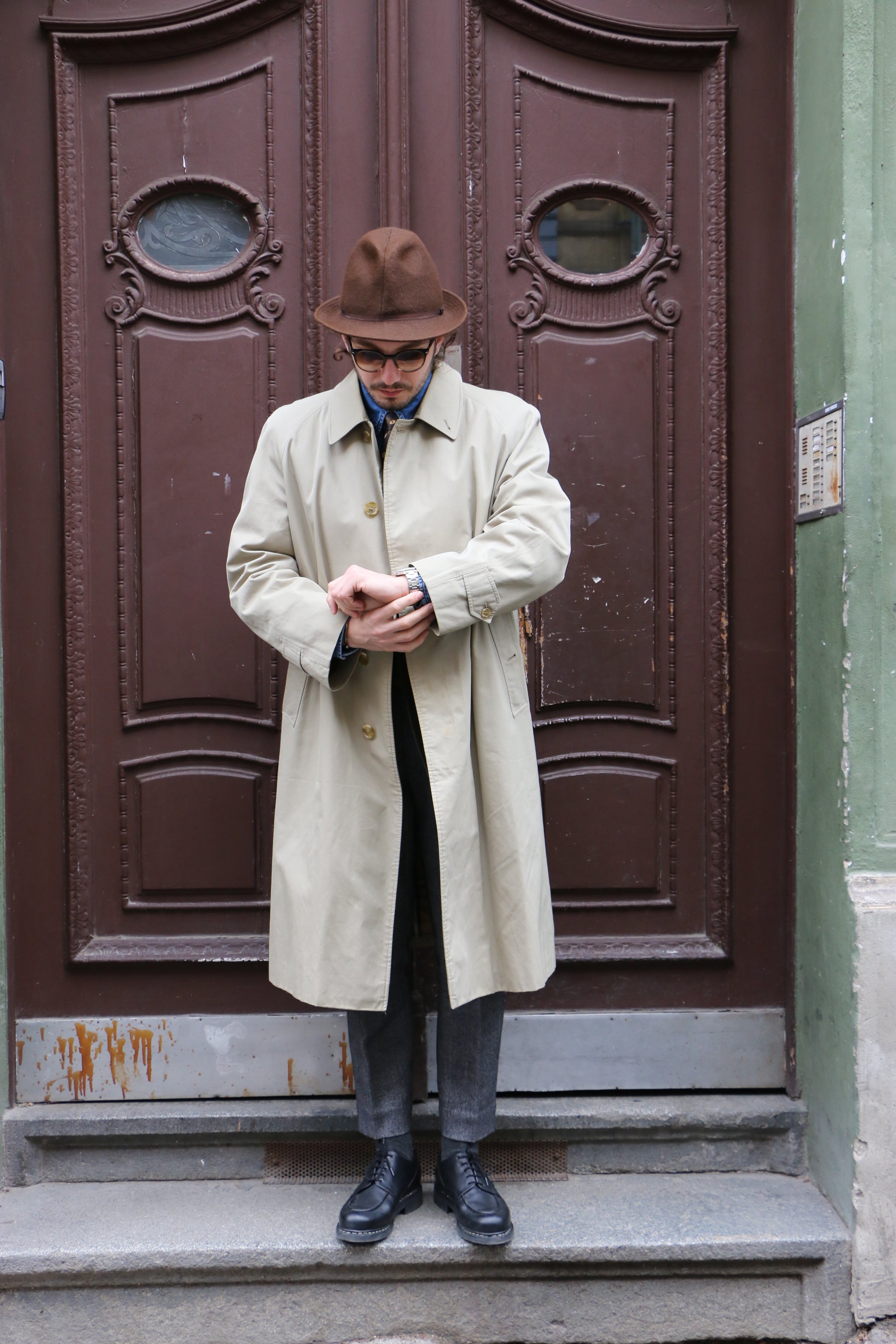 Burberry Trench Coat, clochard92.com, Vintage Store Clochard92.com