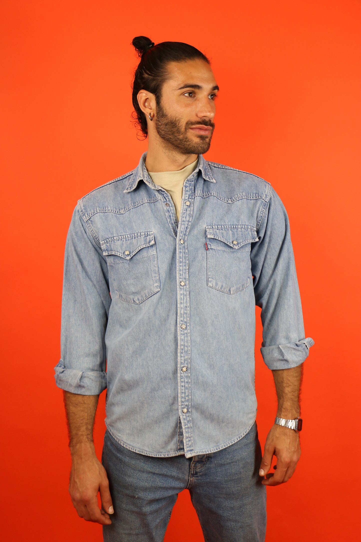 Levis Classic Denim Shirt - vintage clothing clochard92.com
