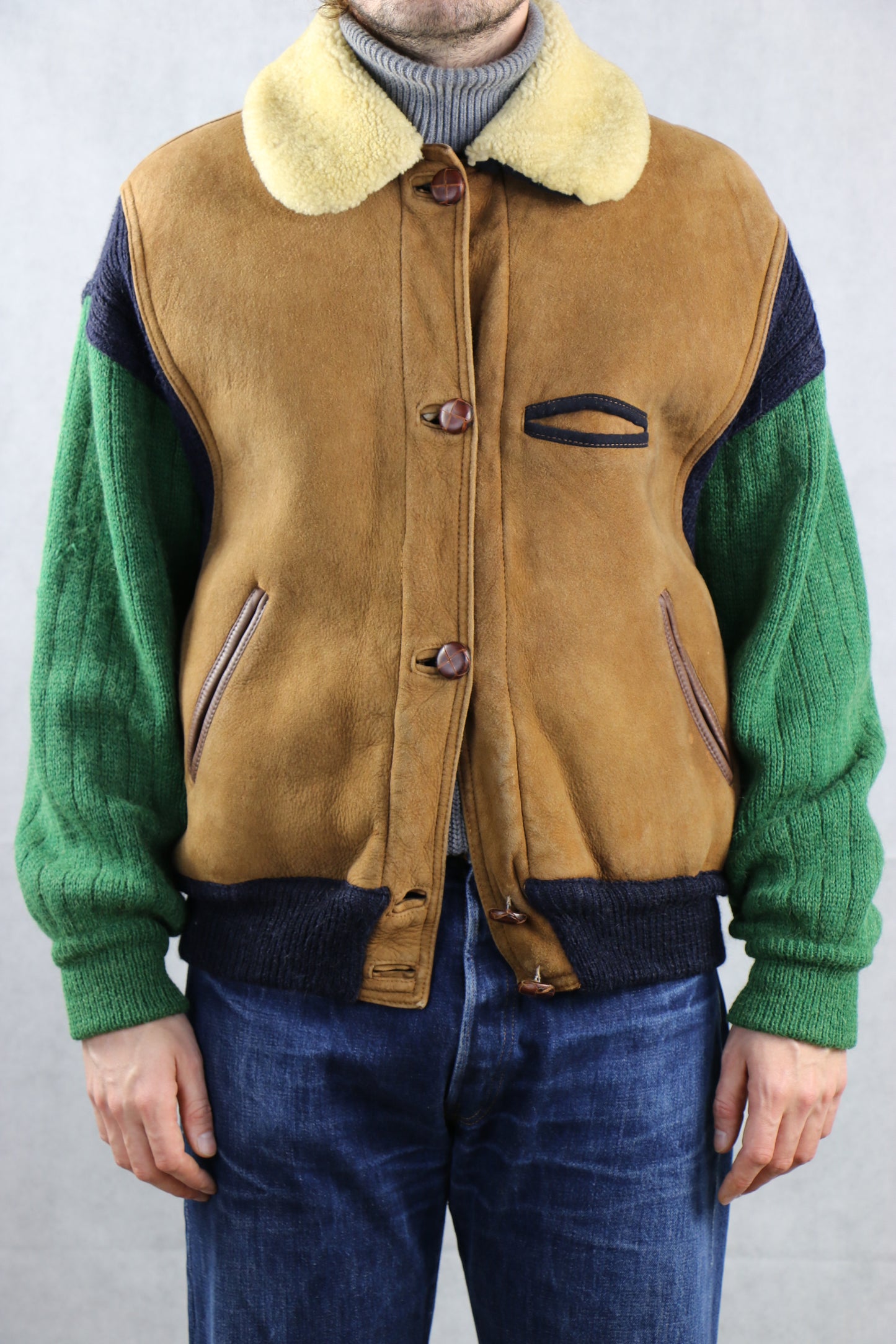 Iceberg J.C. de Castelbajac Jacket Lambskin w/ Wool, clochard92.com