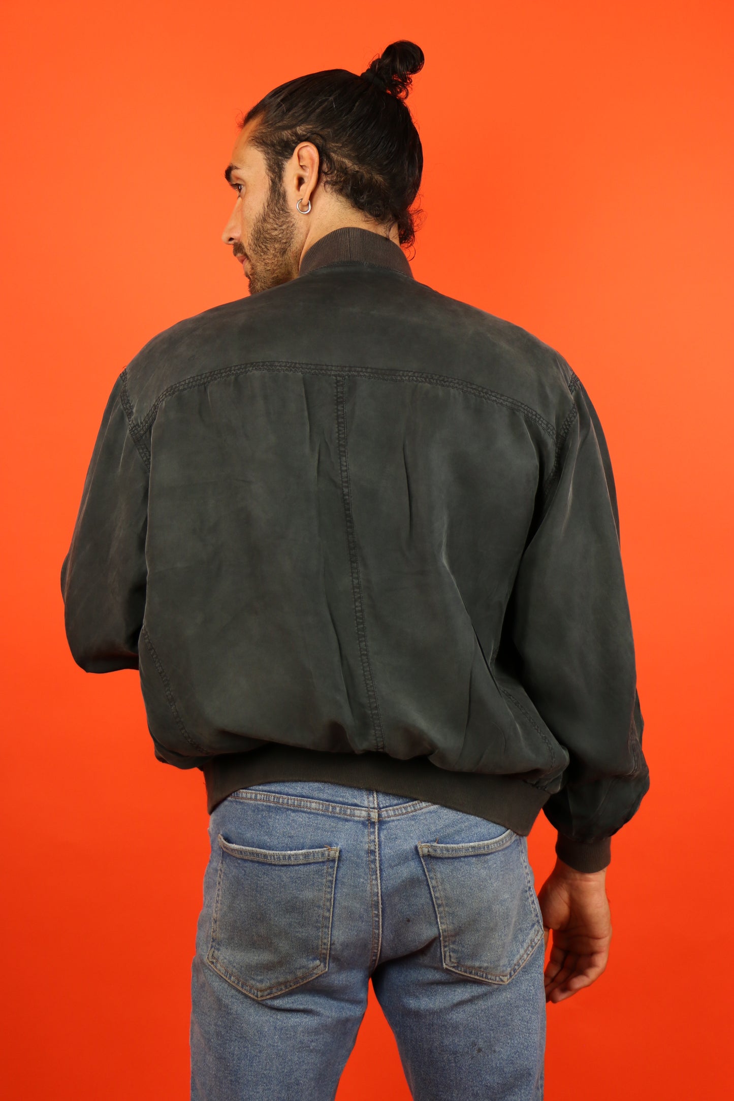 Silk Button Jacket - vintage clothing clochard92.com