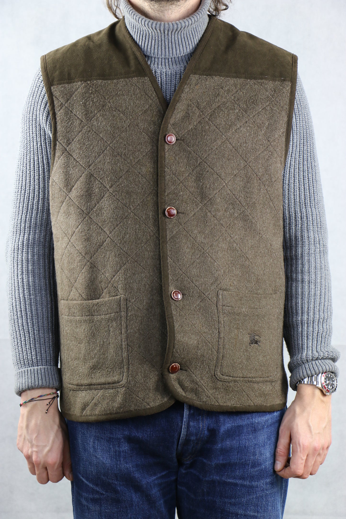 Burberrys' Quilted Vest, clochard92.com