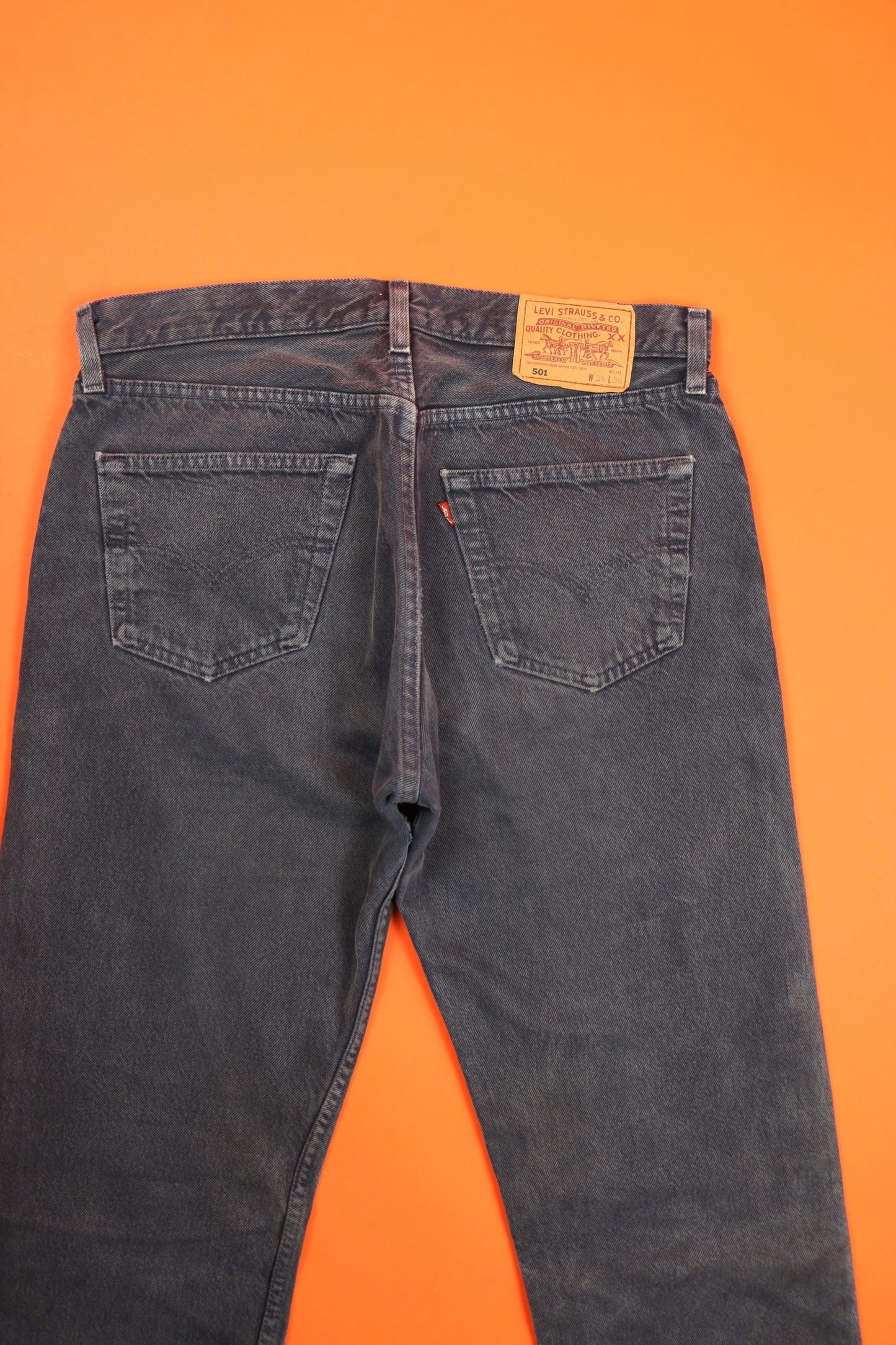 Levi's 501 Jeans Made in U.S.A. 'W34 L36' - vintage clothing clochard92.com