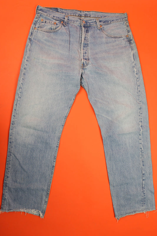 Levi's 501 Jeans Made in U.S.A. 'W38 L32' - vintage clothing clochard92.com