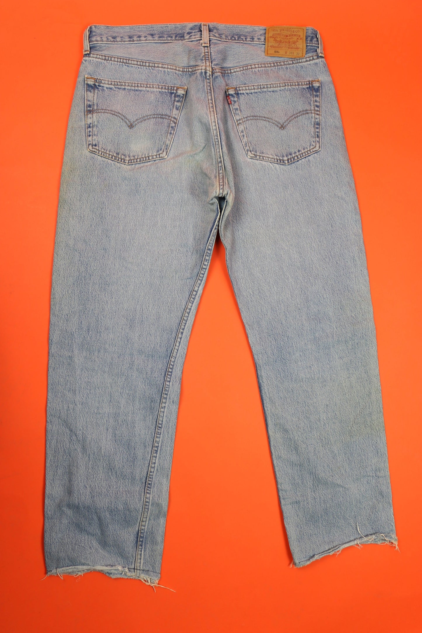Levi's 501 Jeans Made in U.S.A. 'W38 L32' - vintage clothing clochard92.com