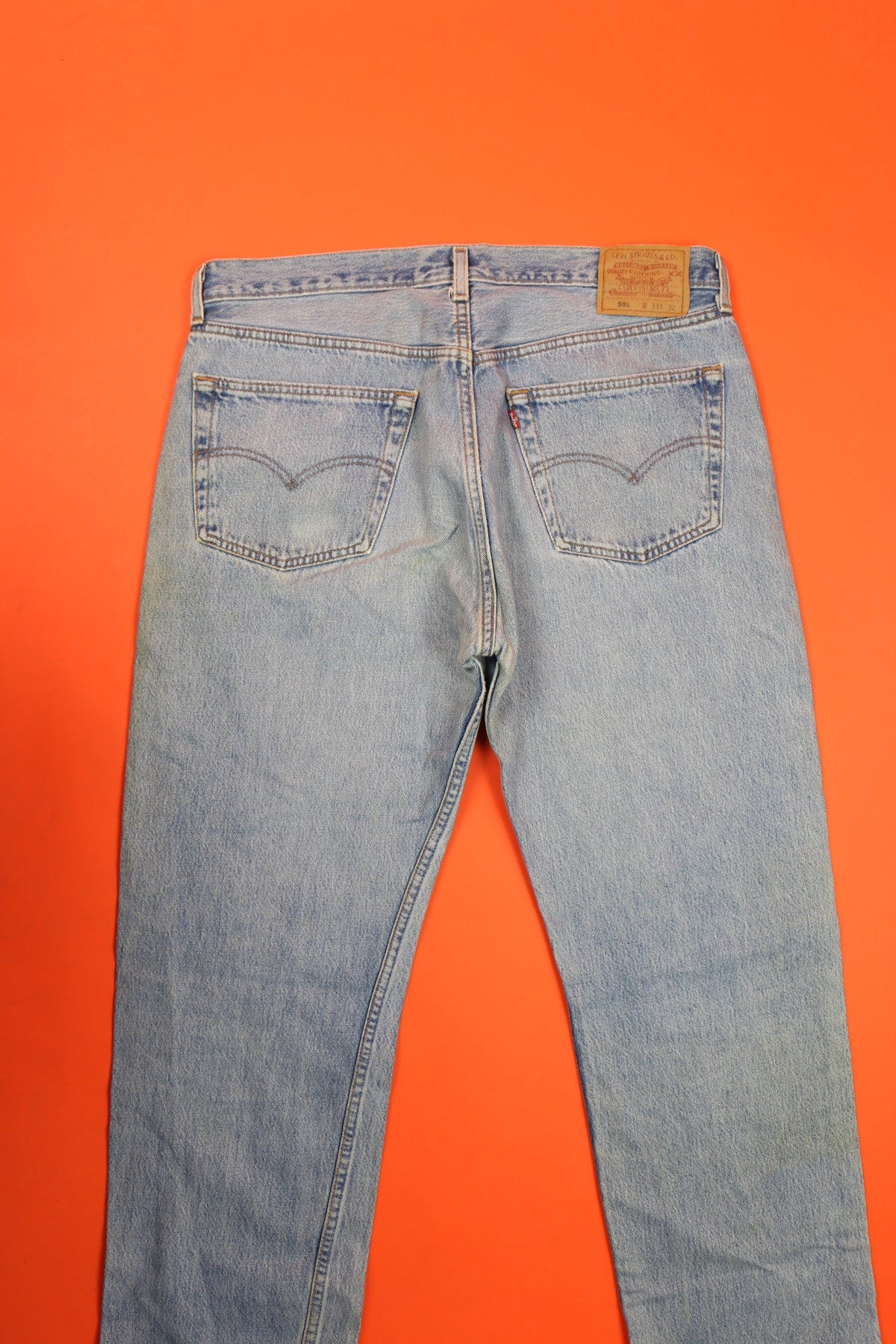 Levi's 501 Jeans Made in U.S.A. 'W38 L32' - vintage clothing clochard92.com