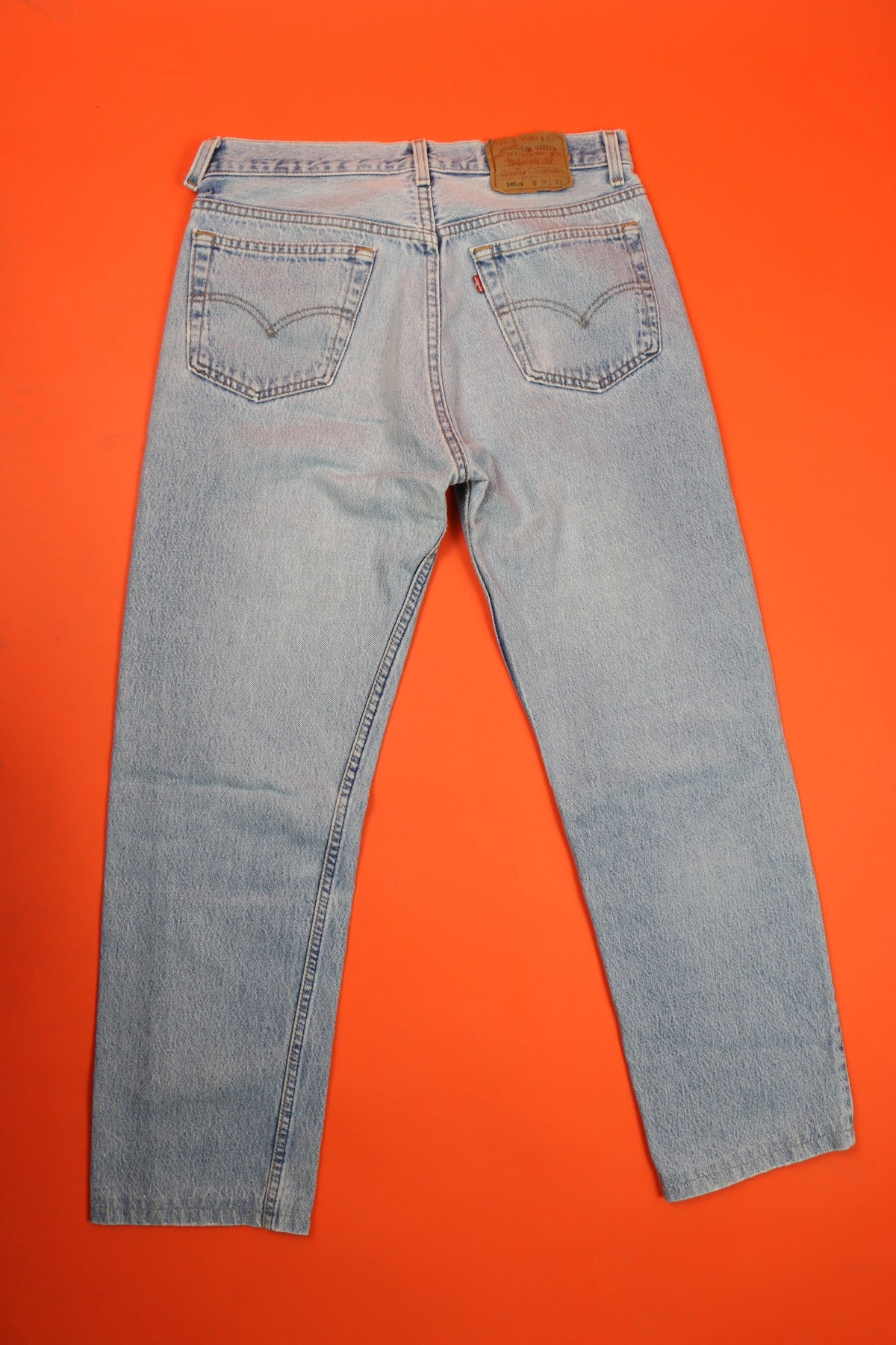 Levi's 501 Jeans Made in U.S.A. 'W34 L33' - vintage clothing clochard92.com