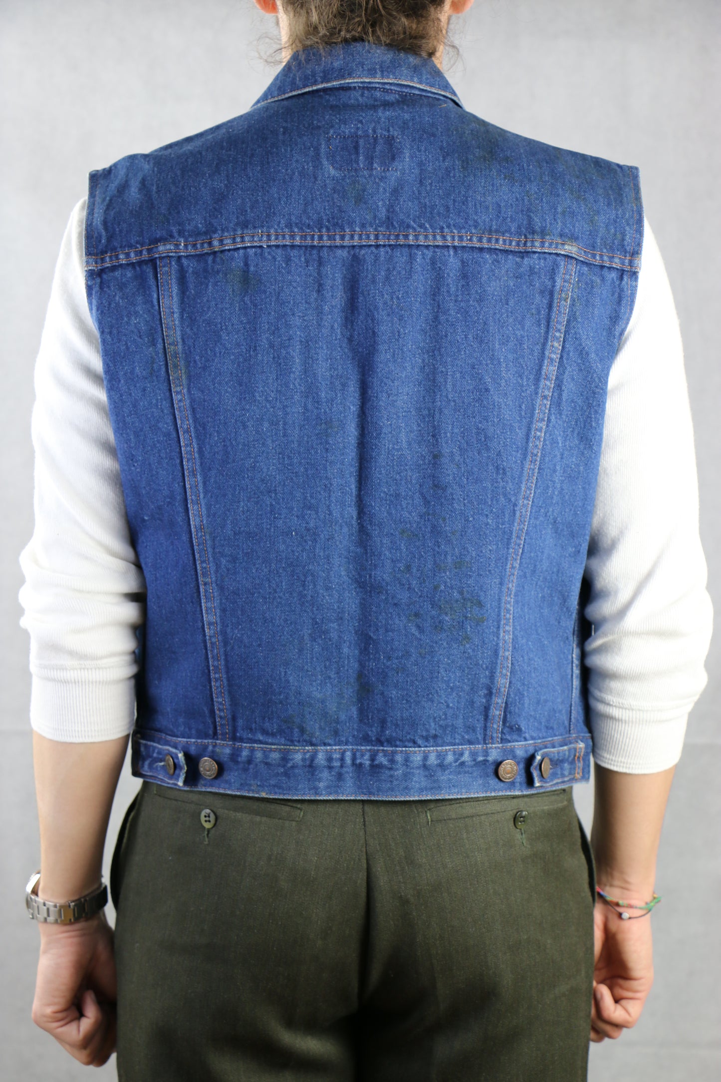 Levi's 'Orange Tab' Denim Vest 'M', clochard92.com