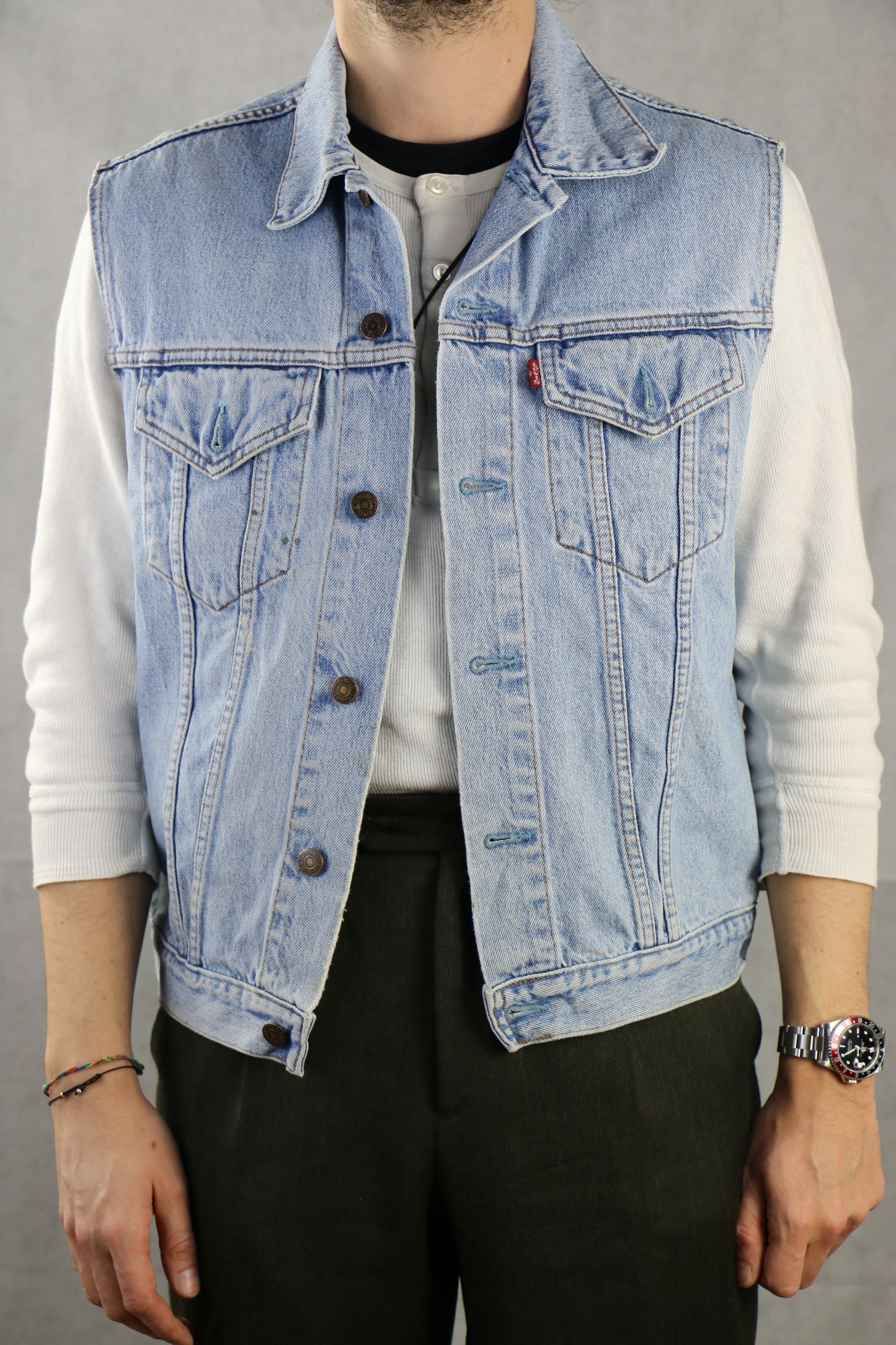 Levi's 'Red Tab' Denim Vest 'L', clochard92.com