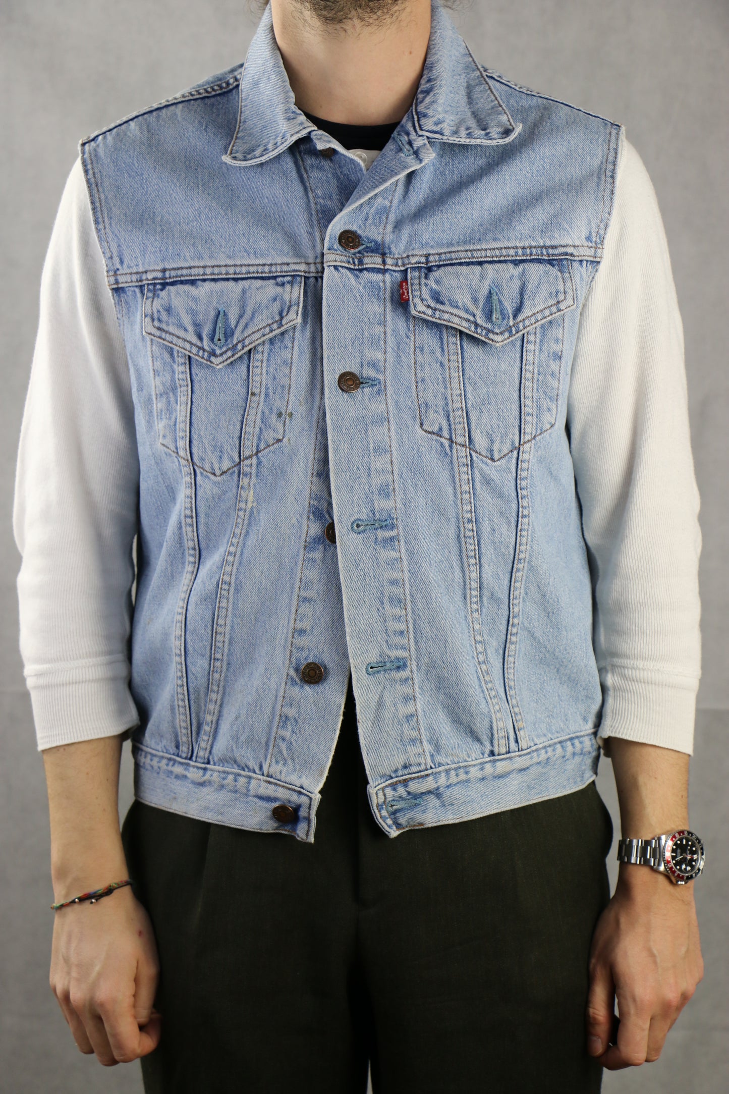 Levi's 'Red Tab' Denim Vest 'L', clochard92.com