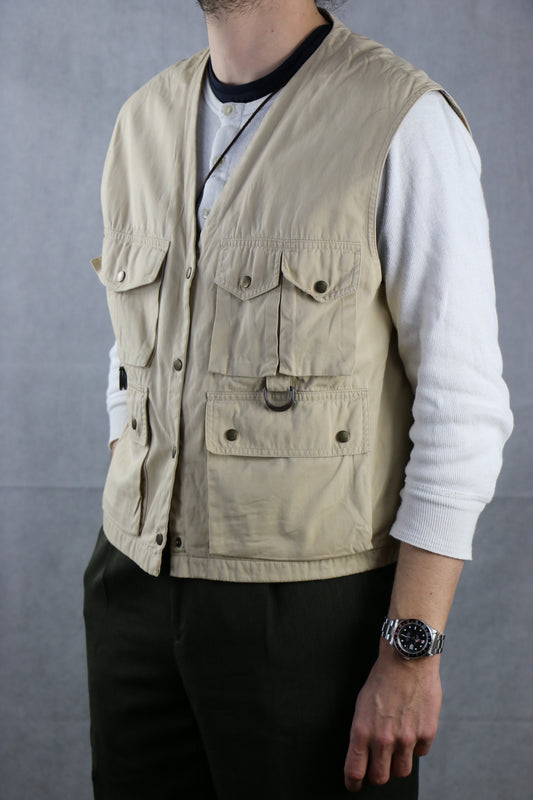 Daks Utility Vest 'L'- vintage clothing clochard92.com