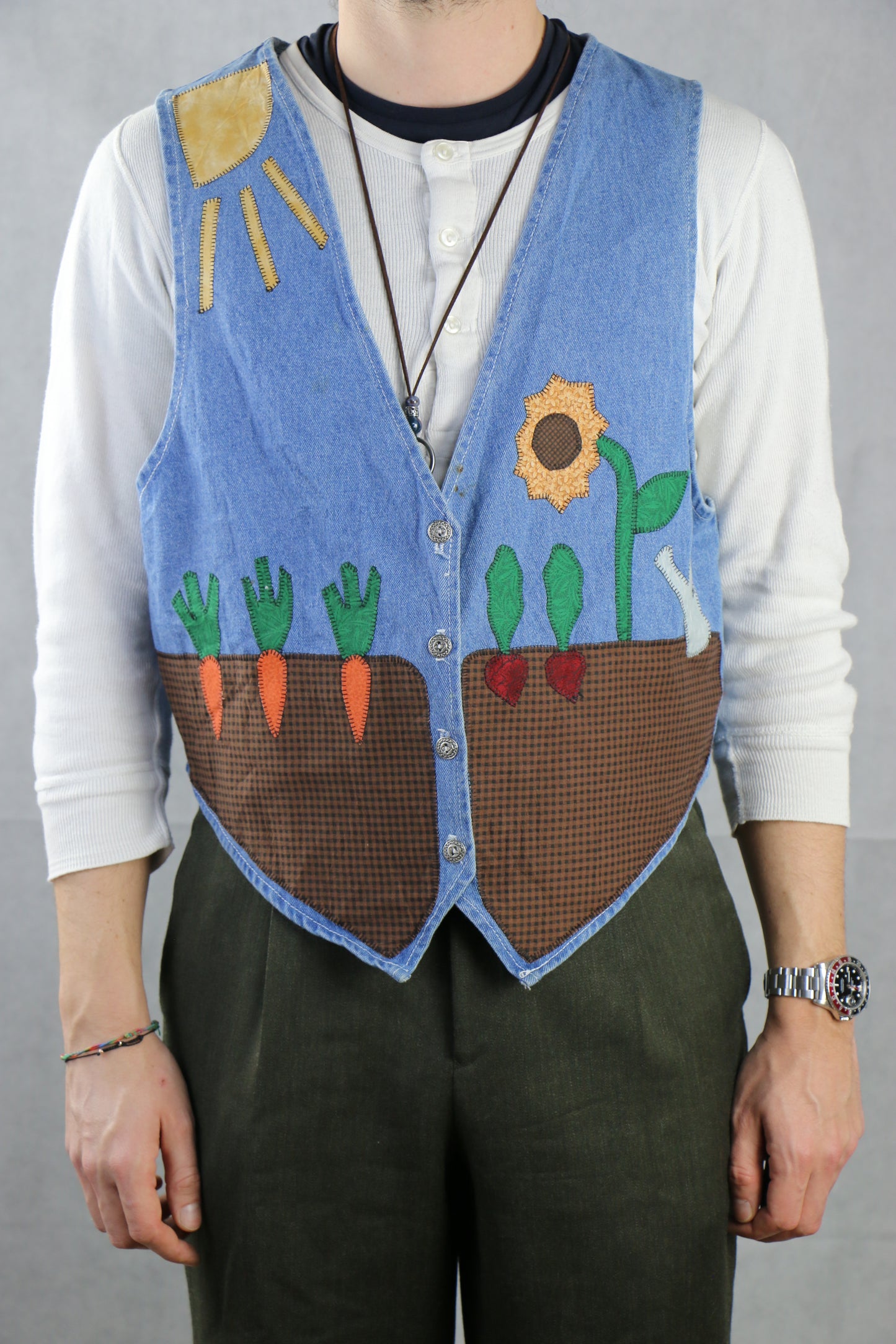 Torpedo Denim Vest - vintage clothing clochard92.com