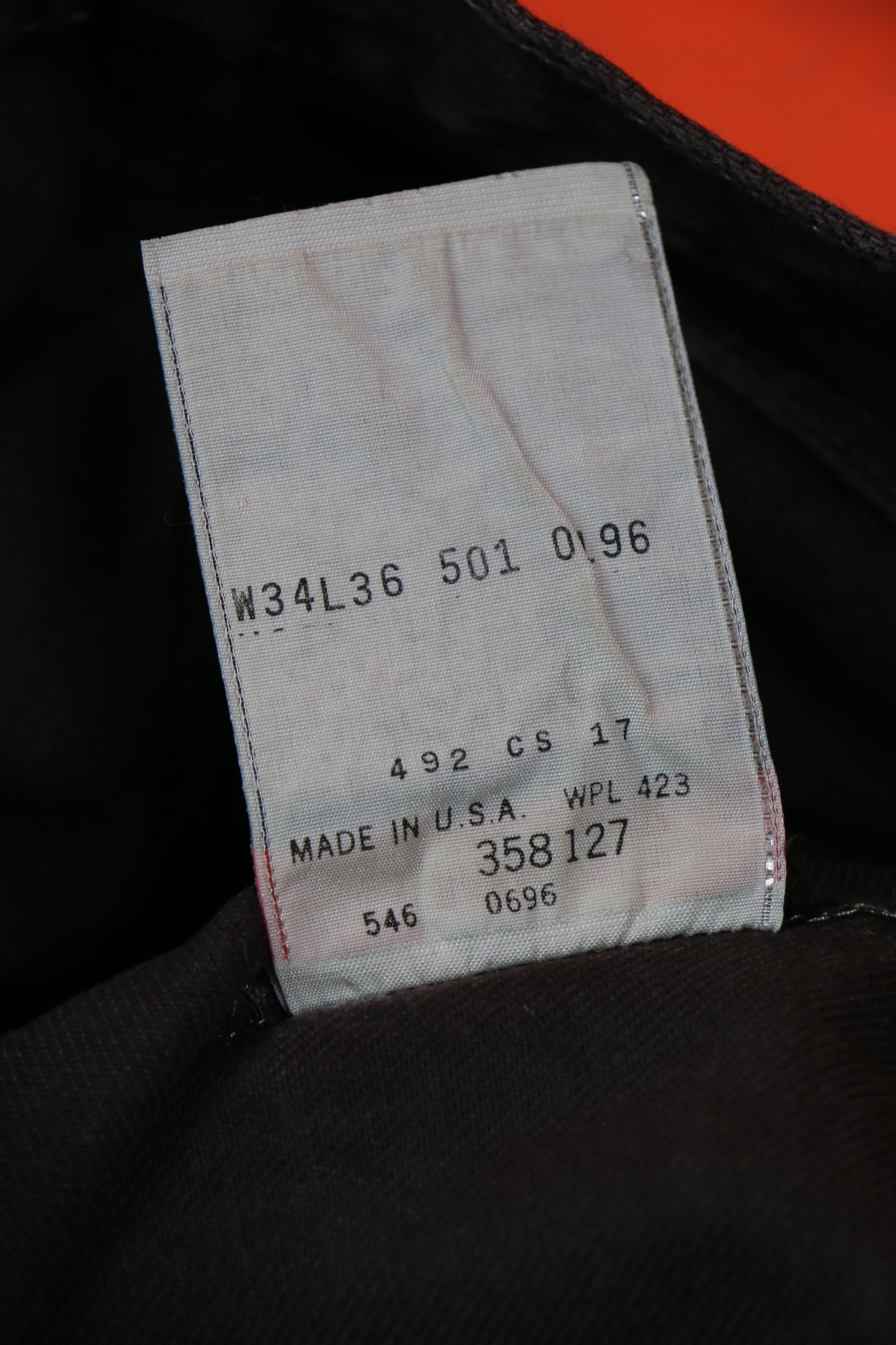 Levi's Made in U.S.A. Jeans W34 L36 - vintage clothing clochard92.com