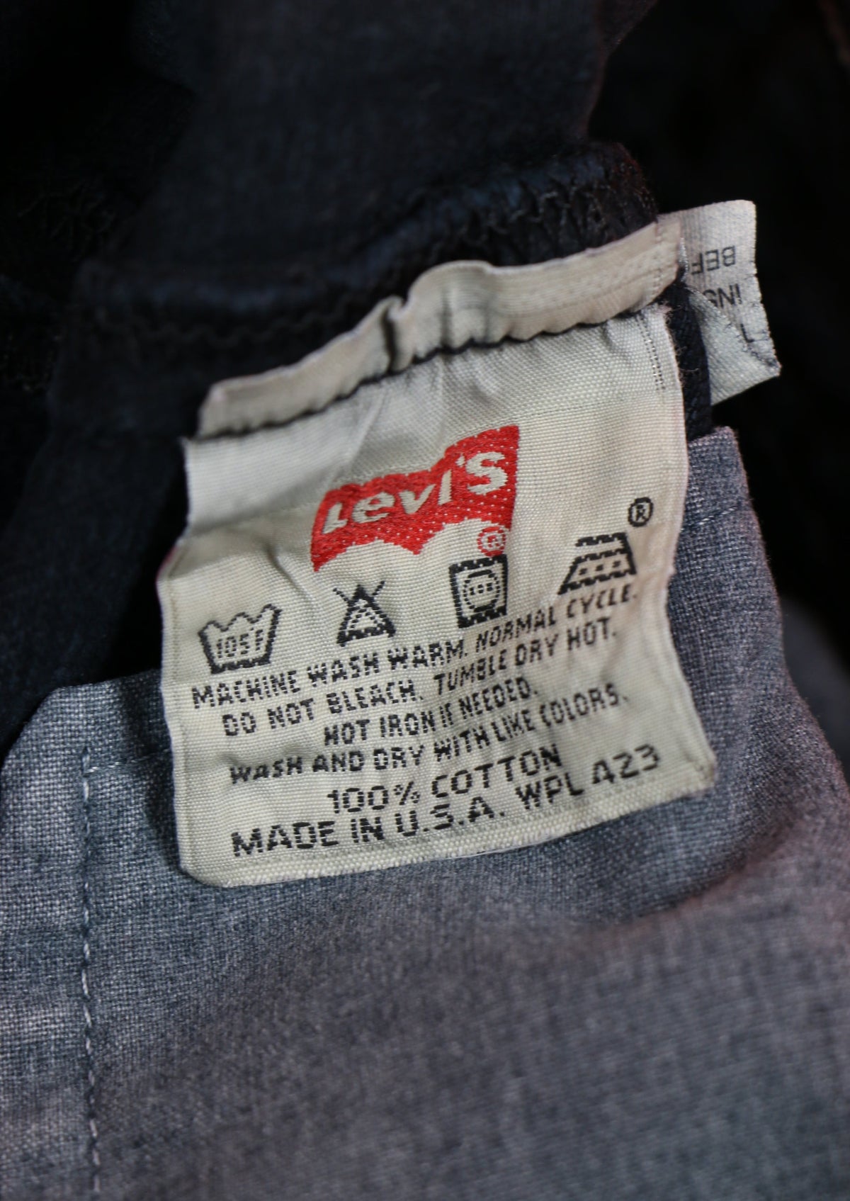 Levi's 501 Made in U.S.A. Jeans W32 L34 - vintage clothing clochard92.com