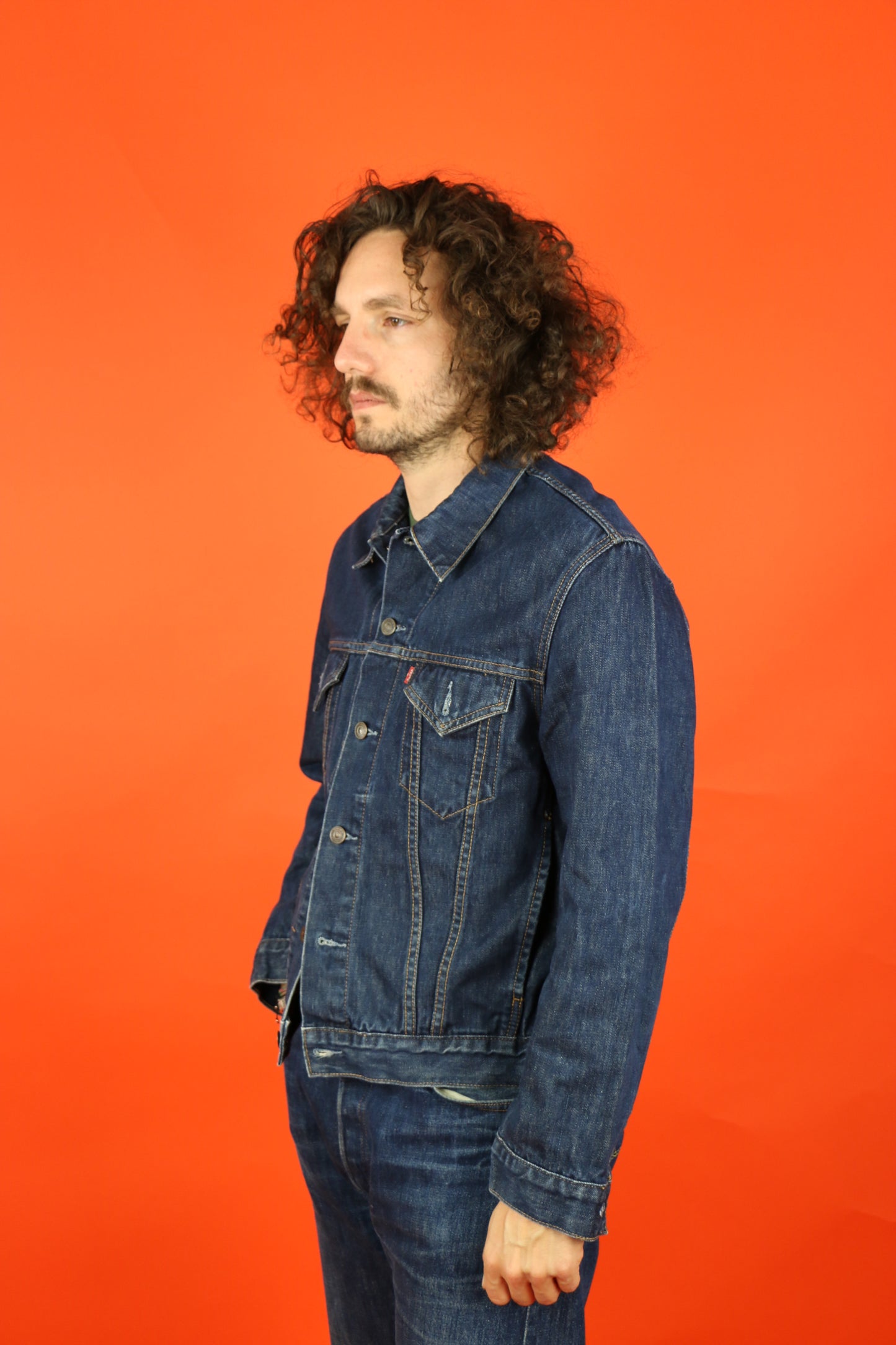 Levis Trucker Jacket M 70550 - vintage clothing clochard92.com