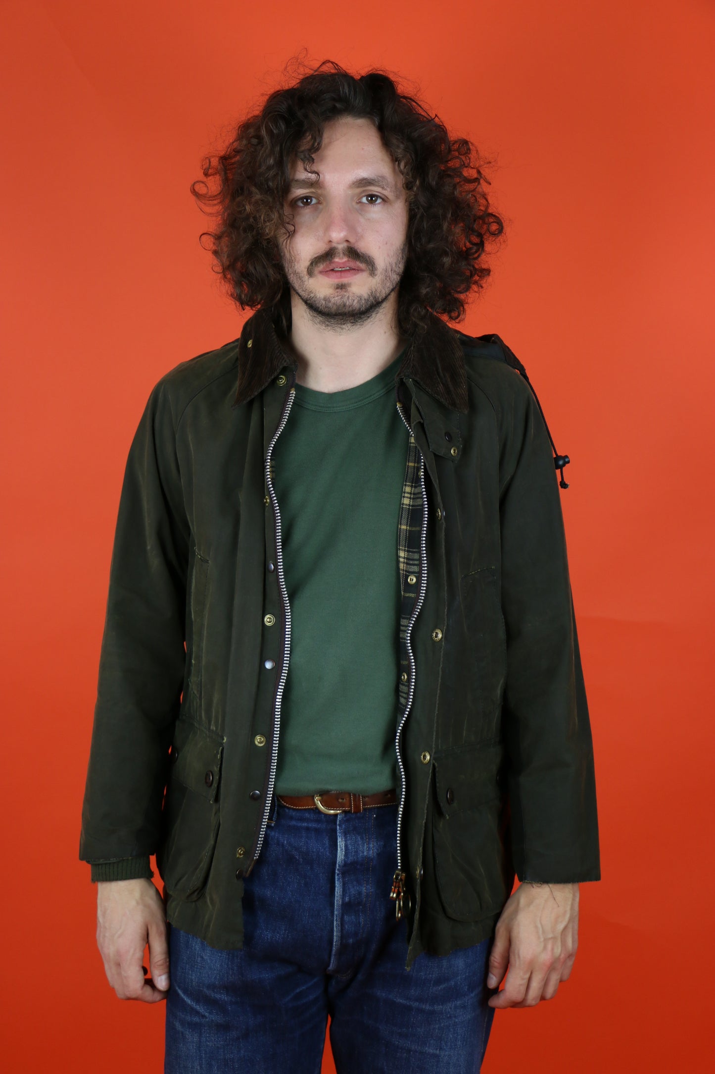 Barbour With Hood - vintage clothing clochard92.com