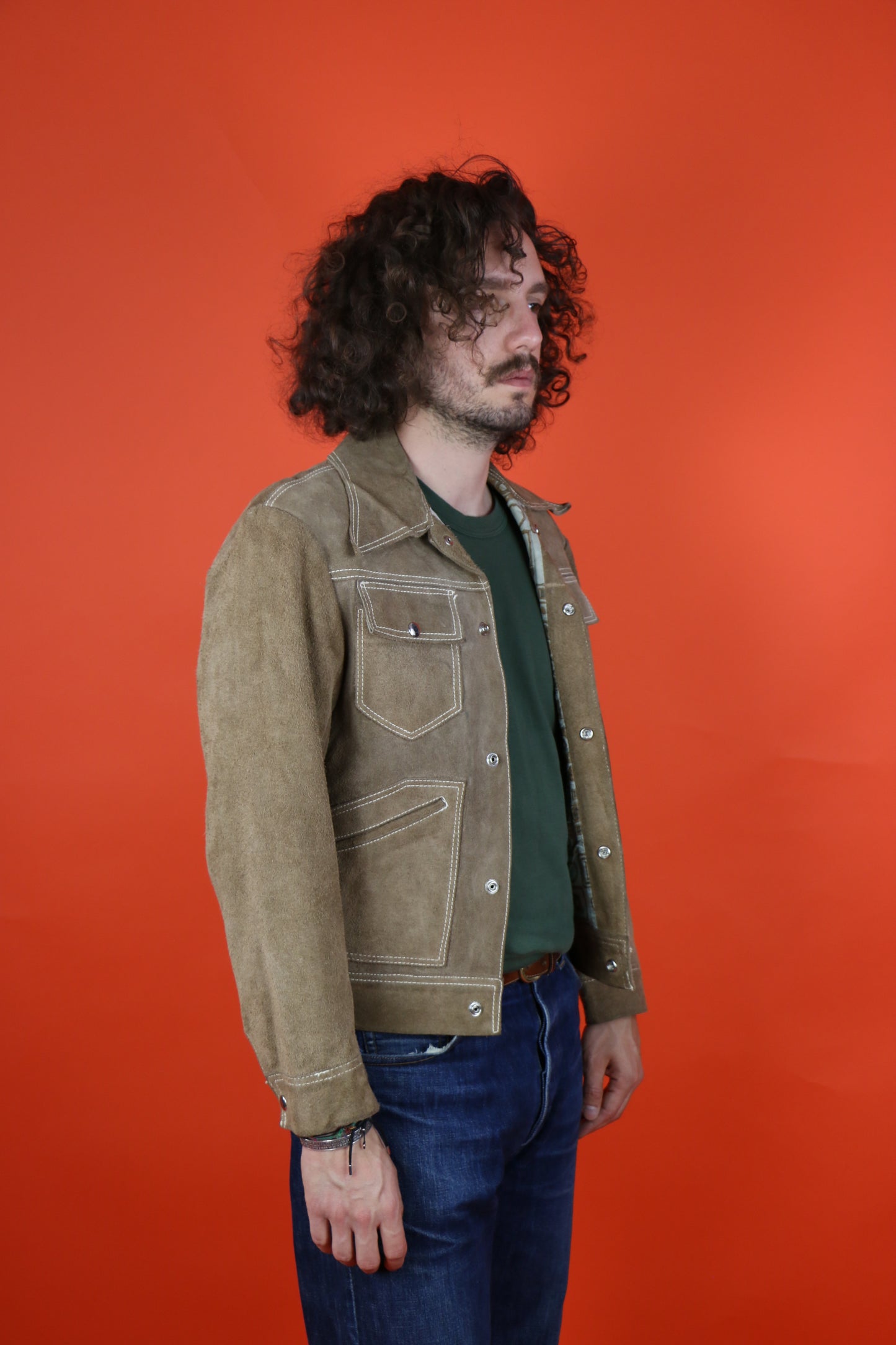 Mexican Leather Jacket 70s - vintage clothing clochard92.com
